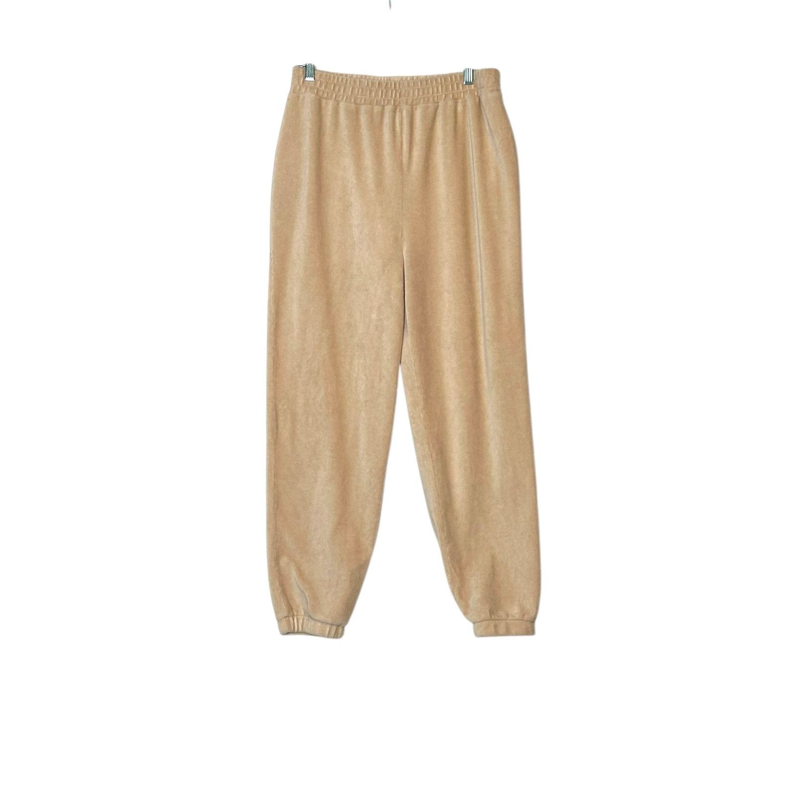 Zara Zara beige pull on sweat pants size large Size 40" / US 18 - 8 Thumbnail