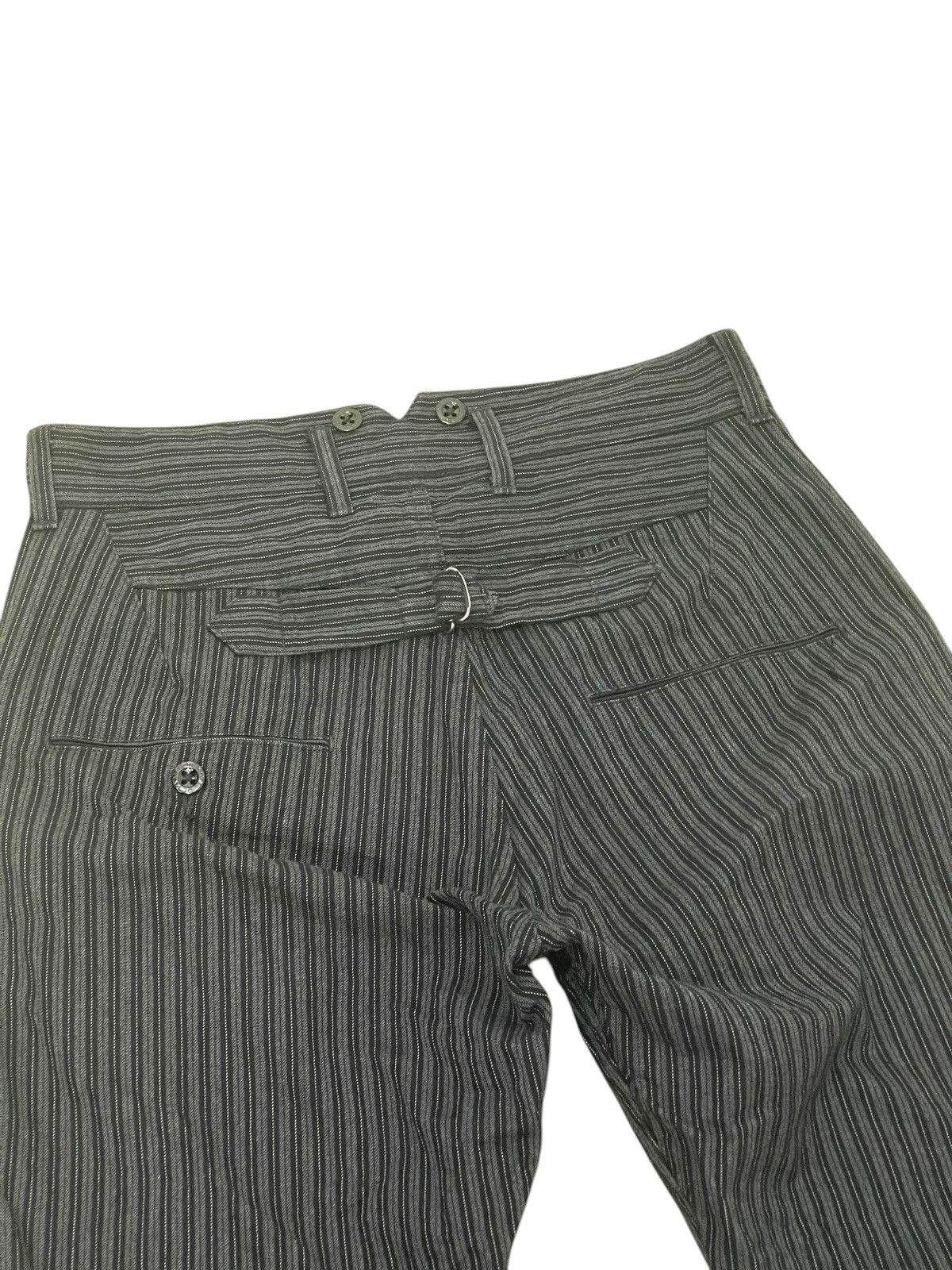Japanese Brand Wabash Striped Scye Basic Workwear Americana Tapered 2🟦 Size US 31 - 1 Thumbnail