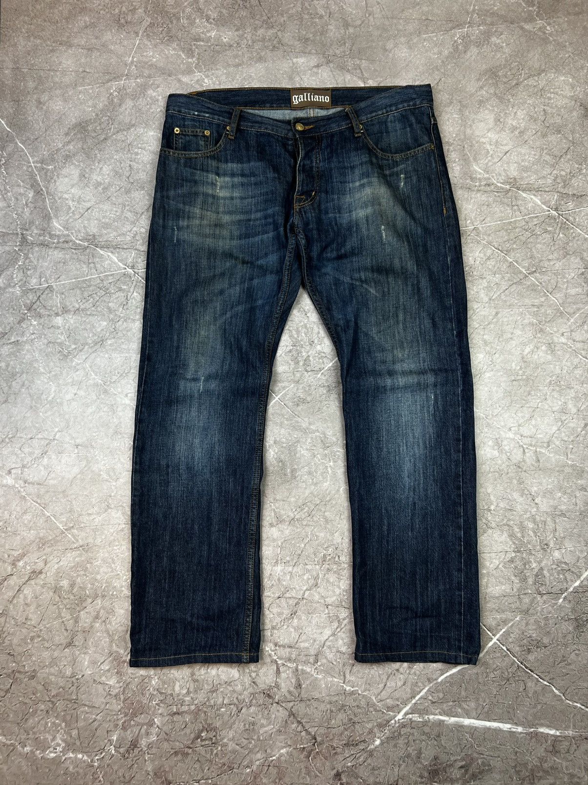 John Galliano John Galliano Vintage Denim Jeans Size 36 Size US 36 / EU 52 - 3 Thumbnail
