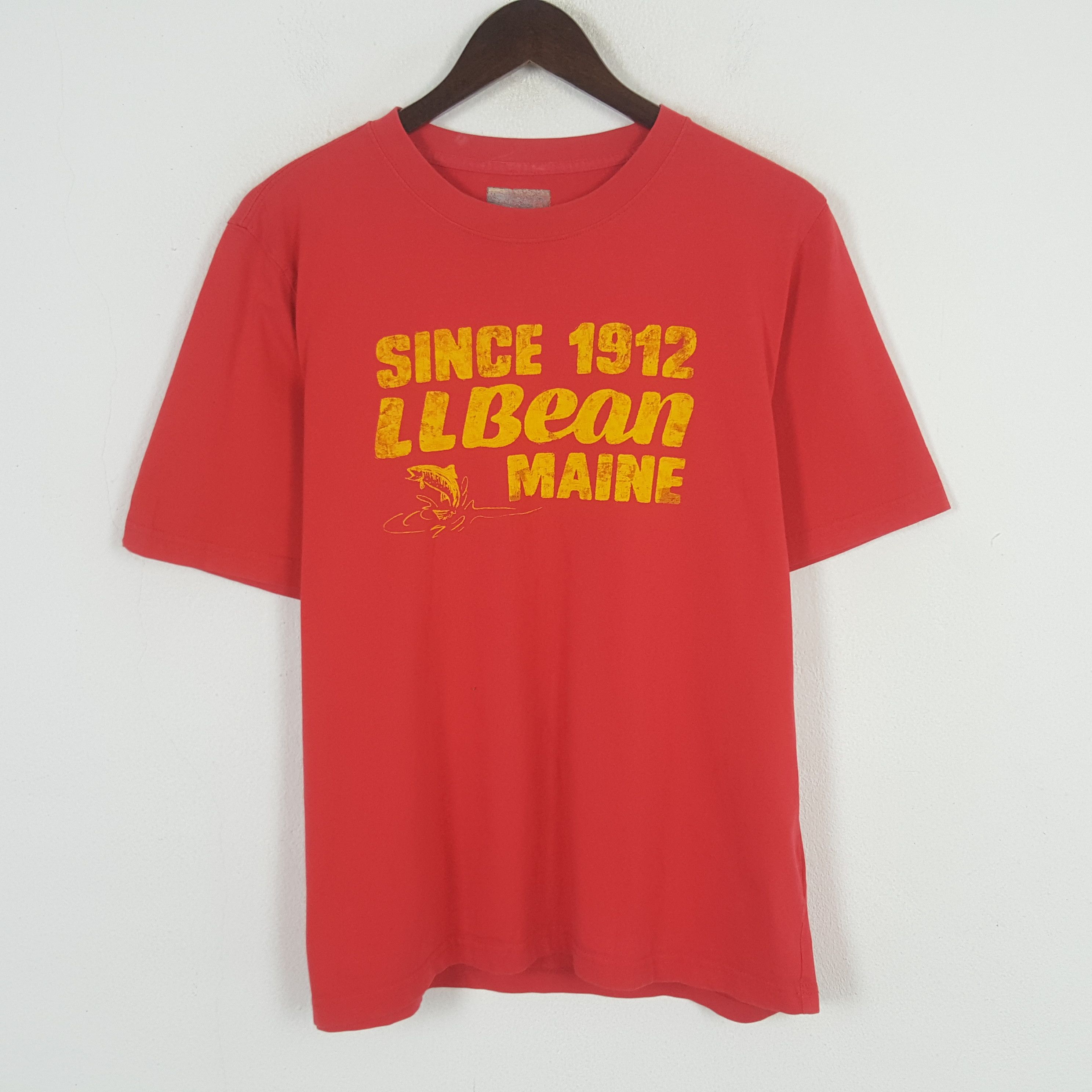 L.L. Bean × Vintage Vintage Since 1912 LL Bean Maine Tshirt Size US L / EU 52-54 / 3 - 1 Thumbnail
