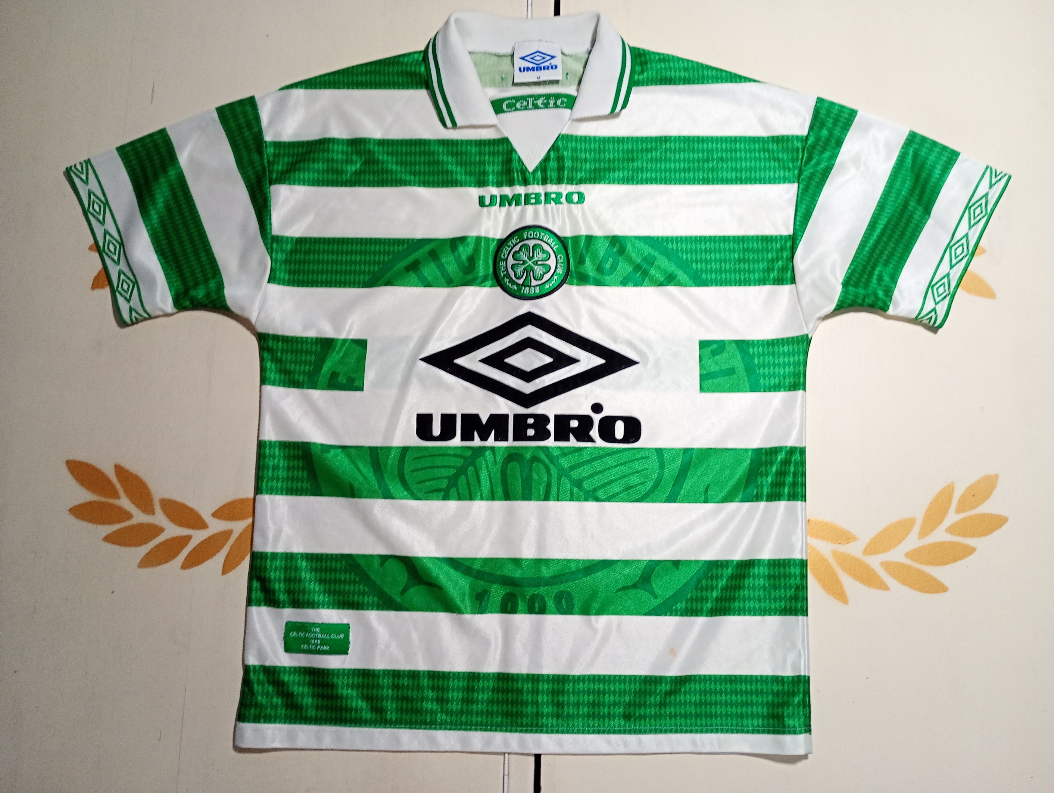 Umbro Umbro Celtic Home Jersey 1997-1999 Size US M / EU 48-50 / 2 - 2 Thumbnail