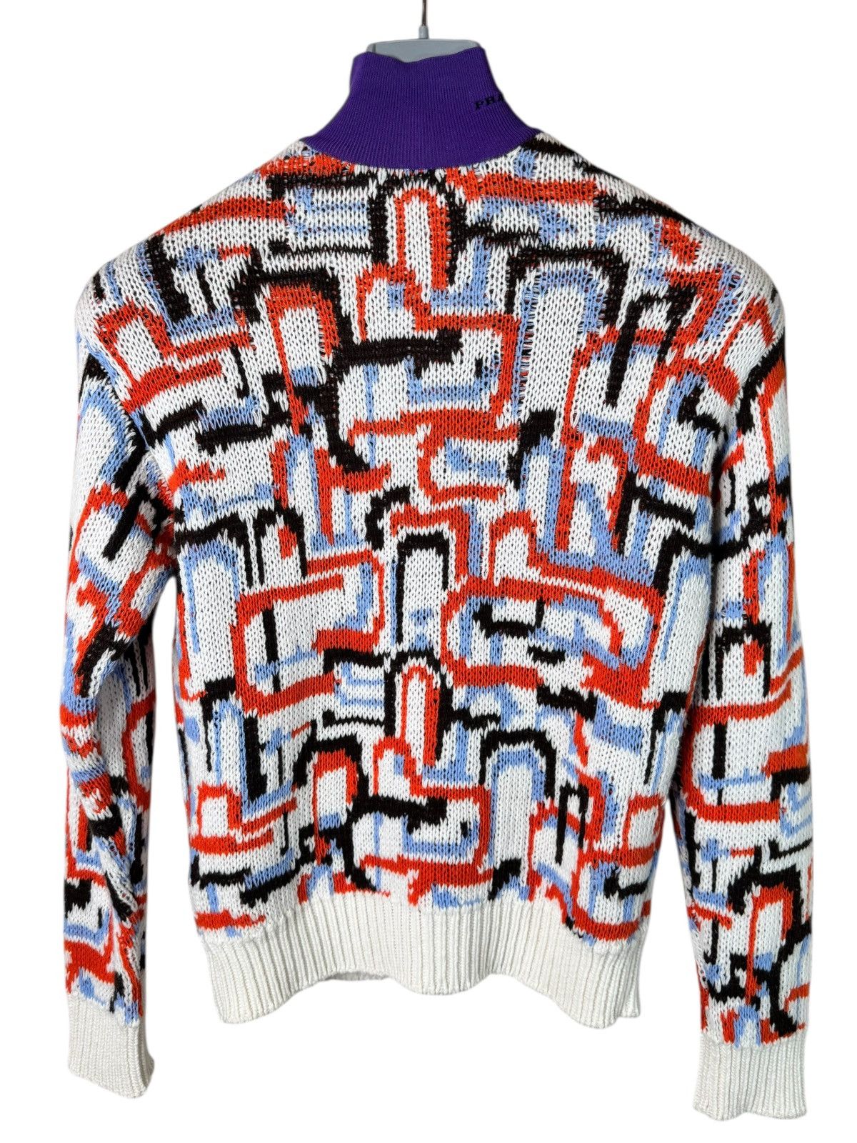 Prada Prada Multicolor Wool Cashmere Knit Sweater Size XS / US 0-2 / IT 36-38 - 1 Thumbnail
