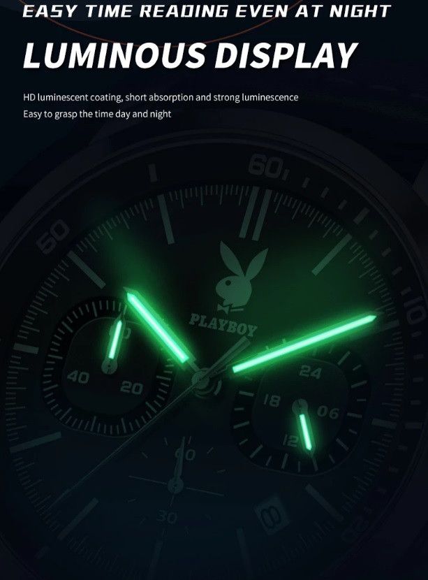 Playboy PLAYBOY Watch Man Birthday Waterproof Quartz Size ONE SIZE - 3 Thumbnail
