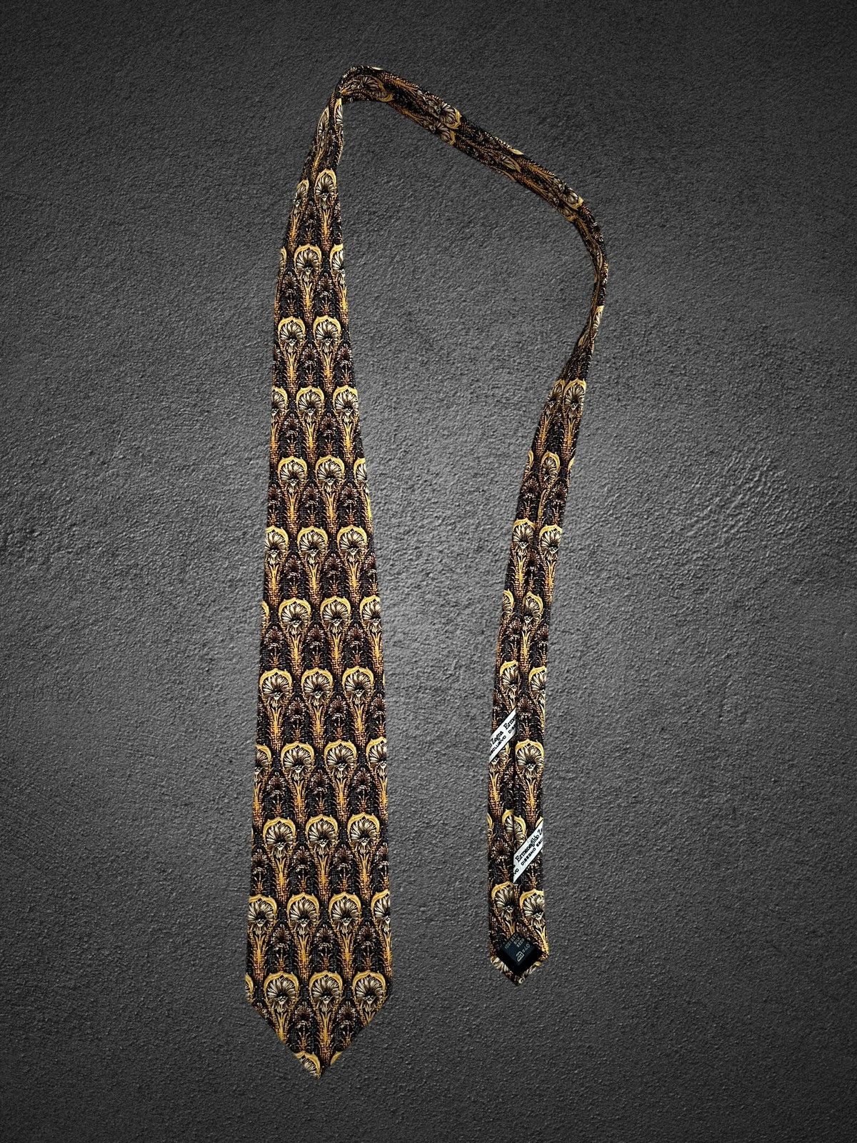 Ermenegildo Zegna Ermenegildo Zegna 100% Silk Tie – Italian Designer Size ONE SIZE - 1 Thumbnail
