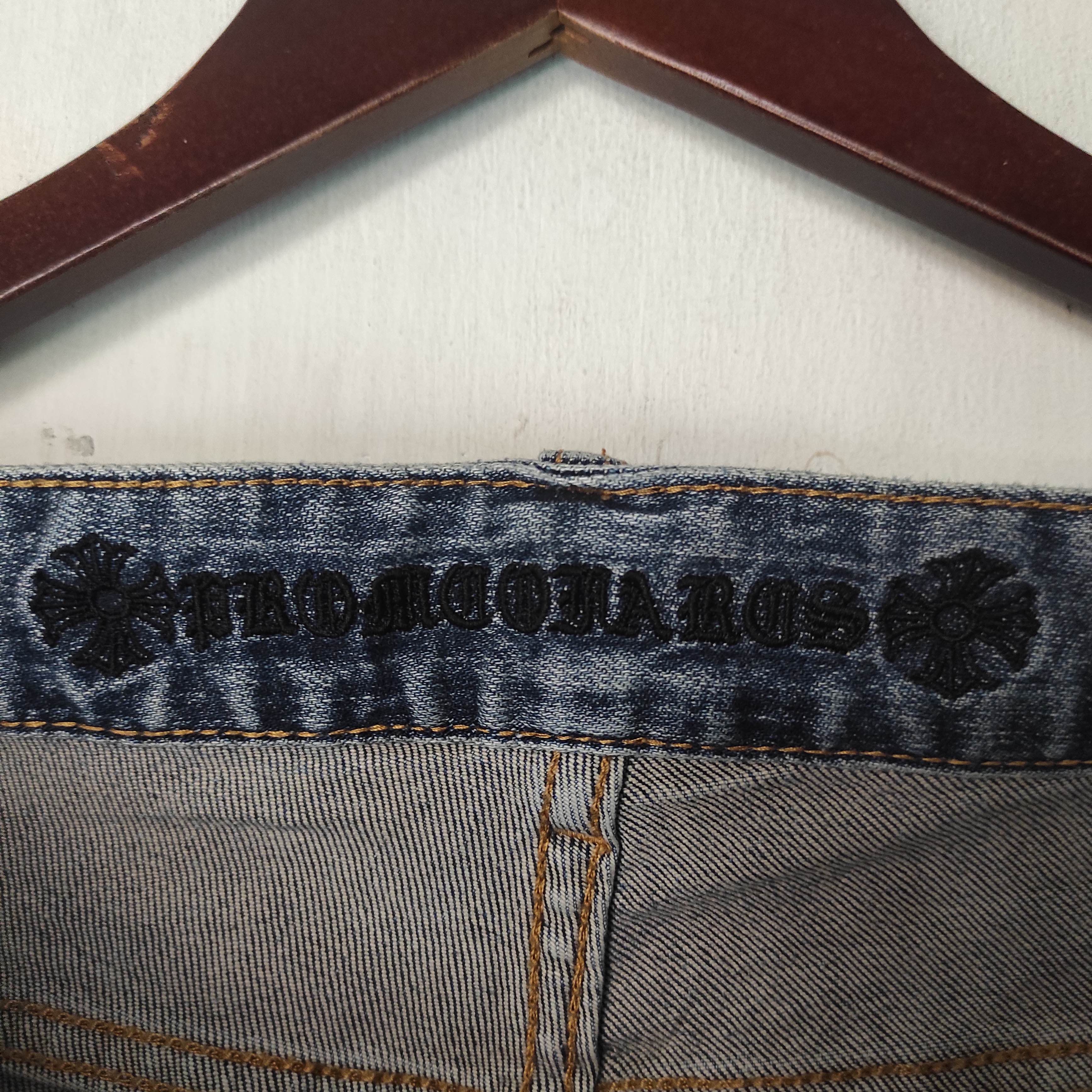 Hysteric Glamour Distressed Denim Chrome Hearts Style Size US 32 / EU 48 - 19 Thumbnail