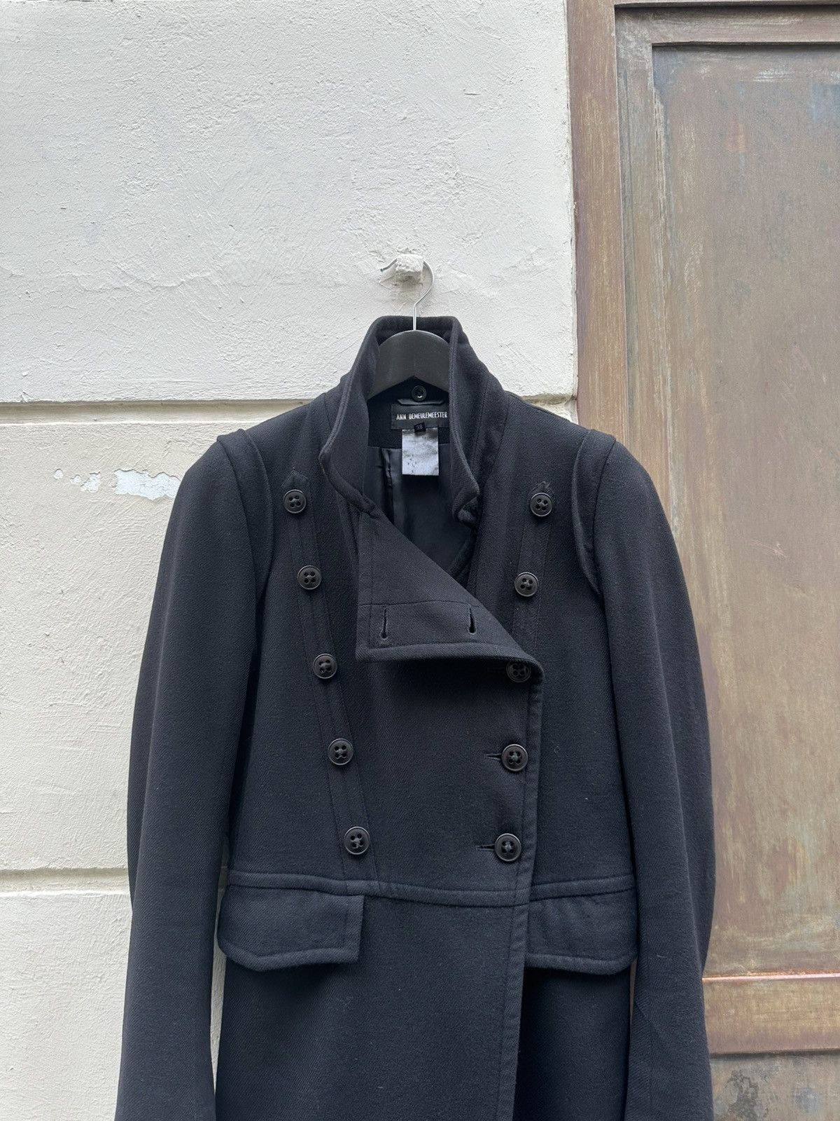 Ann Demeulemeester Ann demeulemeester wool napoleon coat Size M / US 6-8 / IT 42-44 - 2 Thumbnail
