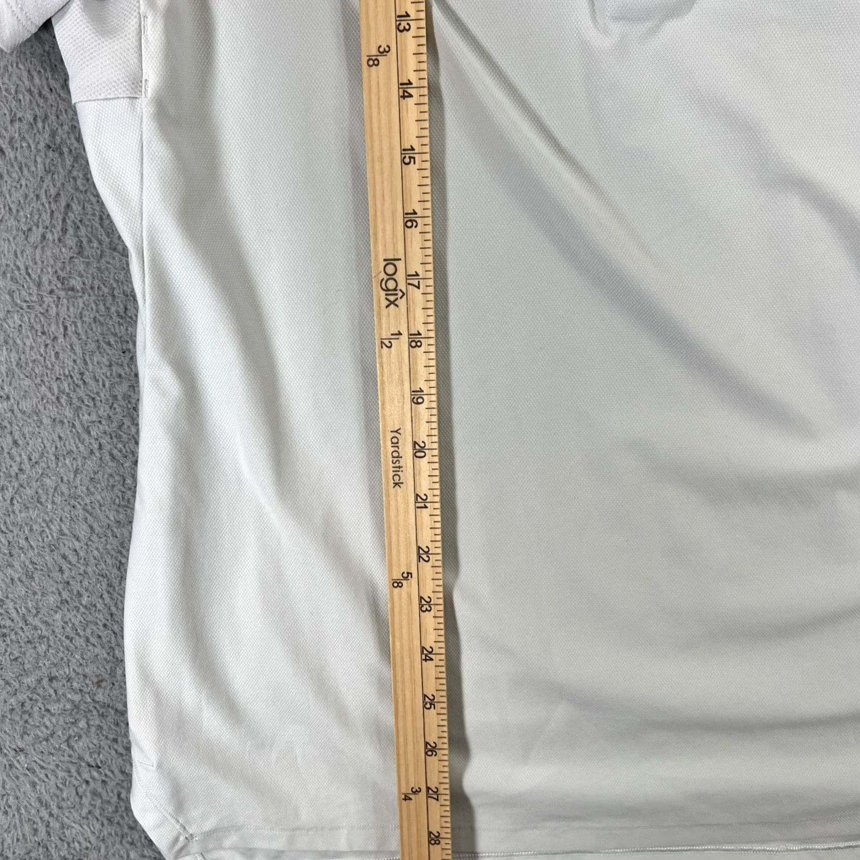 Lululemon Lululemon Vented Tennis Short Sleeve Shirt Light White Mens L Size US L / EU 52-54 / 3 - 2 Thumbnail