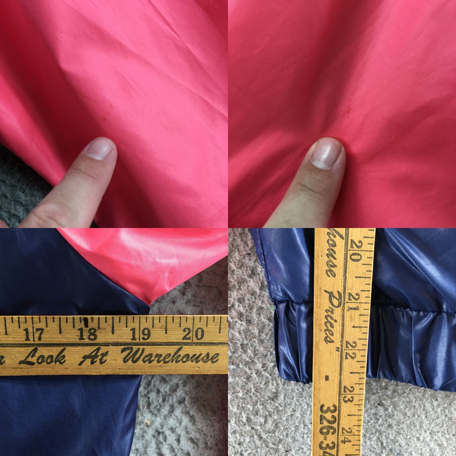 H&M H&M Divided Jacket Womens 10 Windbreaker Hooded Full Zip Multicolor Polyester Size L / US 10 / IT 46 - 8 Thumbnail
