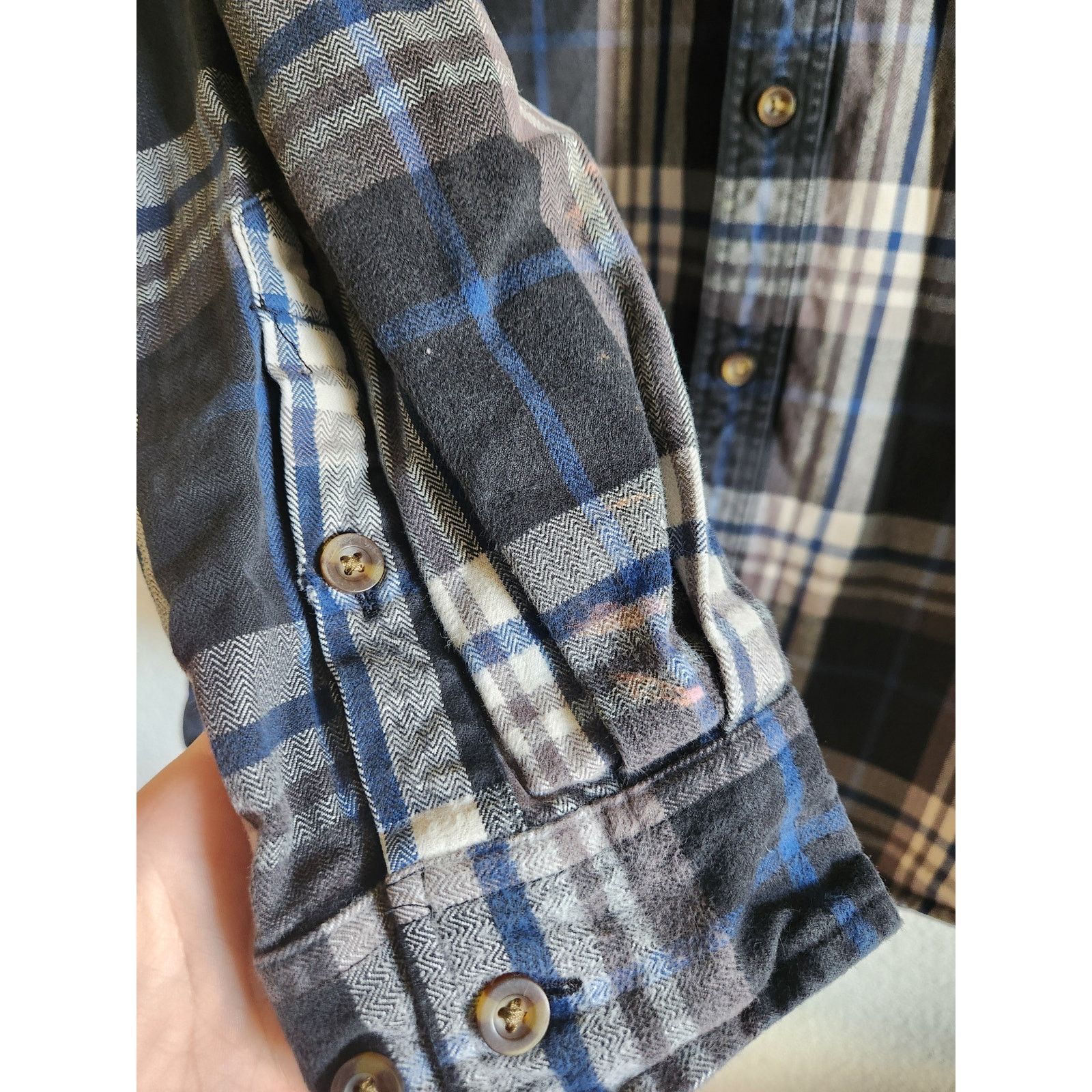 Carhartt Carhartt Men's Original Fit Long Sleeve Plaid Work FlannelXL Size US XL / EU 56 / 4 - 3 Thumbnail