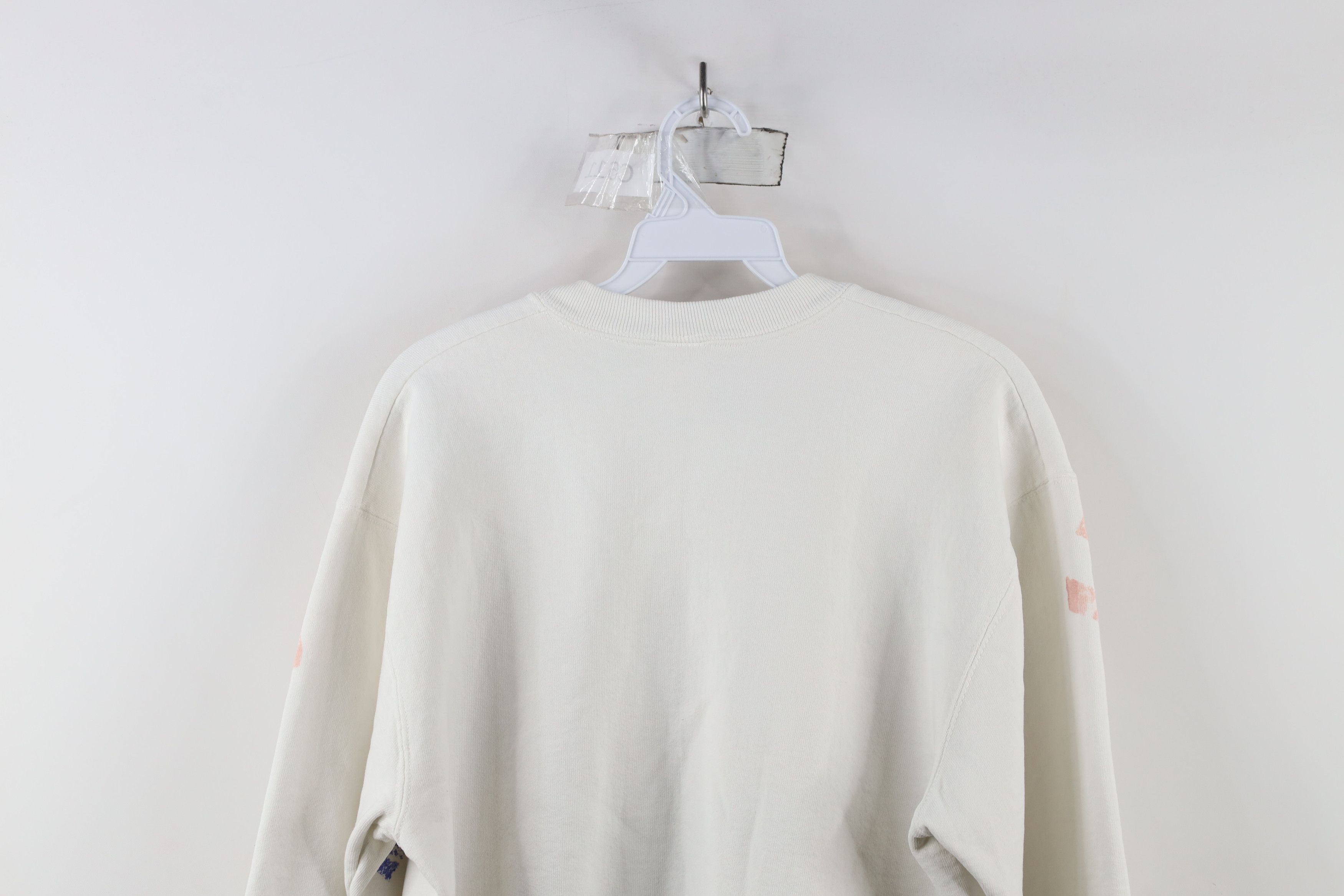 Vintage Vintage 90s Streetwear Workout All Over Print Sweatshirt USA Size L / US 10 / IT 46 - 12 Thumbnail