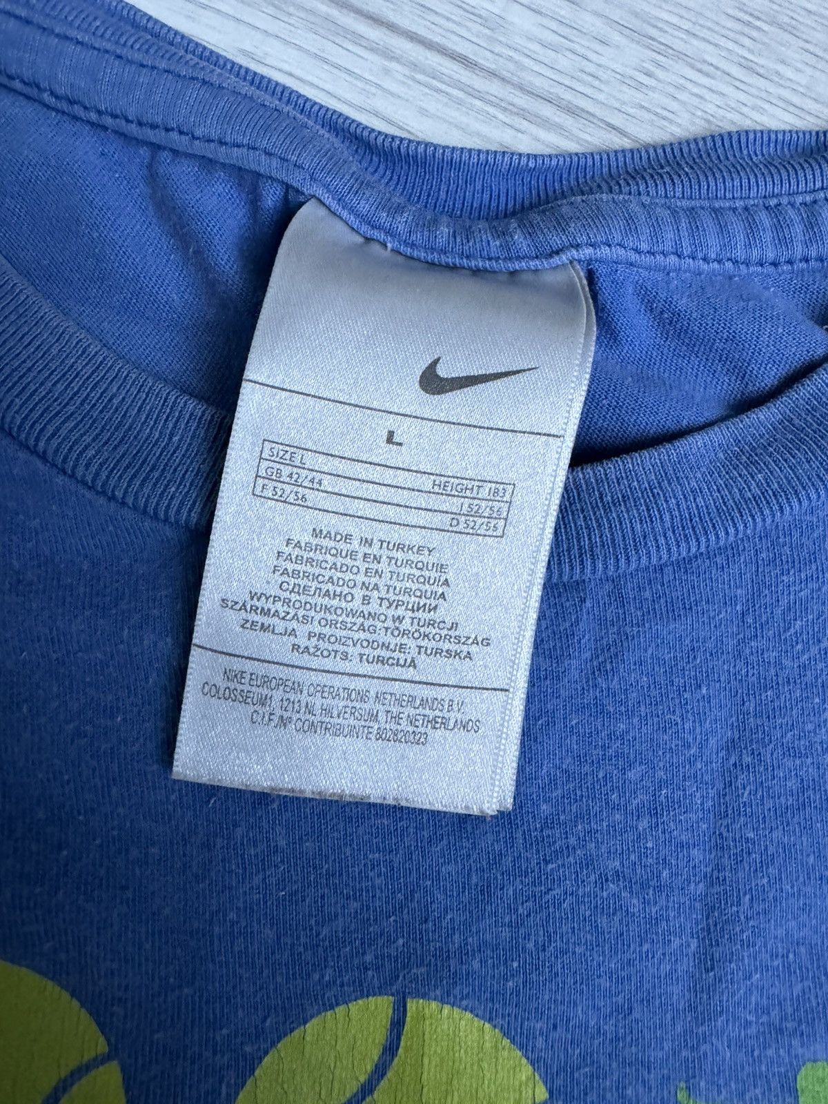 Nike × Vintage Vintage Tee nike tennis shirt I’m next shirt Size US L / EU 52-54 / 3 - 4 Thumbnail