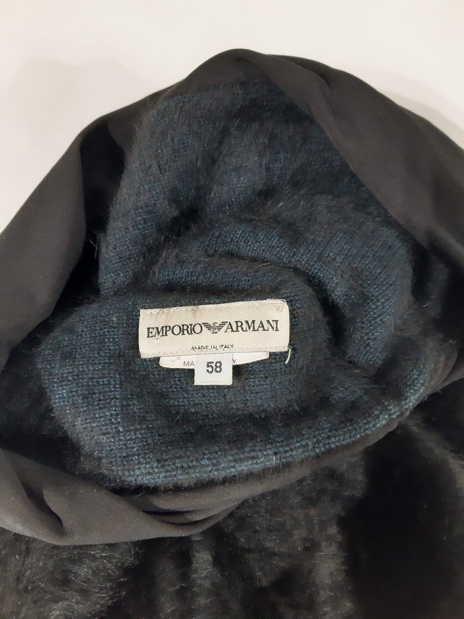 Emporio Armani Armani 1990 Angora Beanie Size ONE SIZE - 5 Thumbnail
