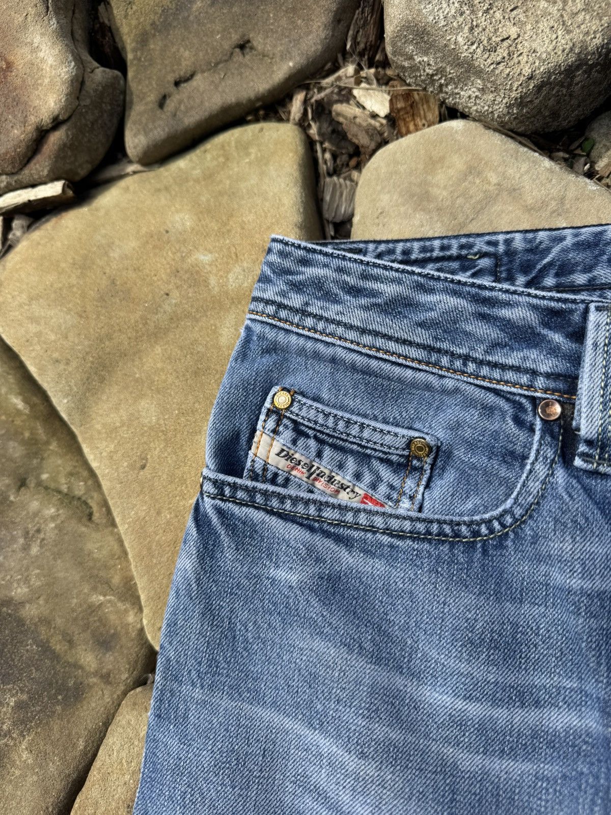 Diesel Vintage Diesel Distressed Baggy Pants Size US 32 / EU 48 - 10 Thumbnail