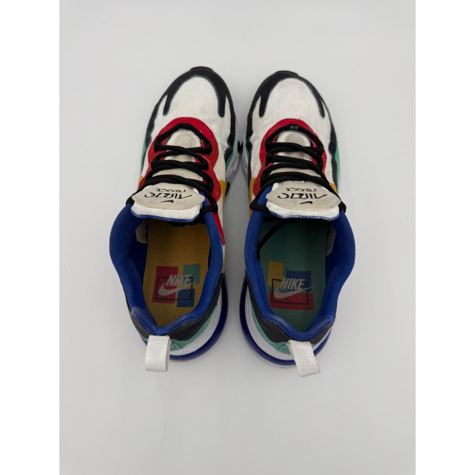 Nike Nike Air Max 270 React Bauhaus Multi-Color Size US 12 / EU 45 - 3 Thumbnail
