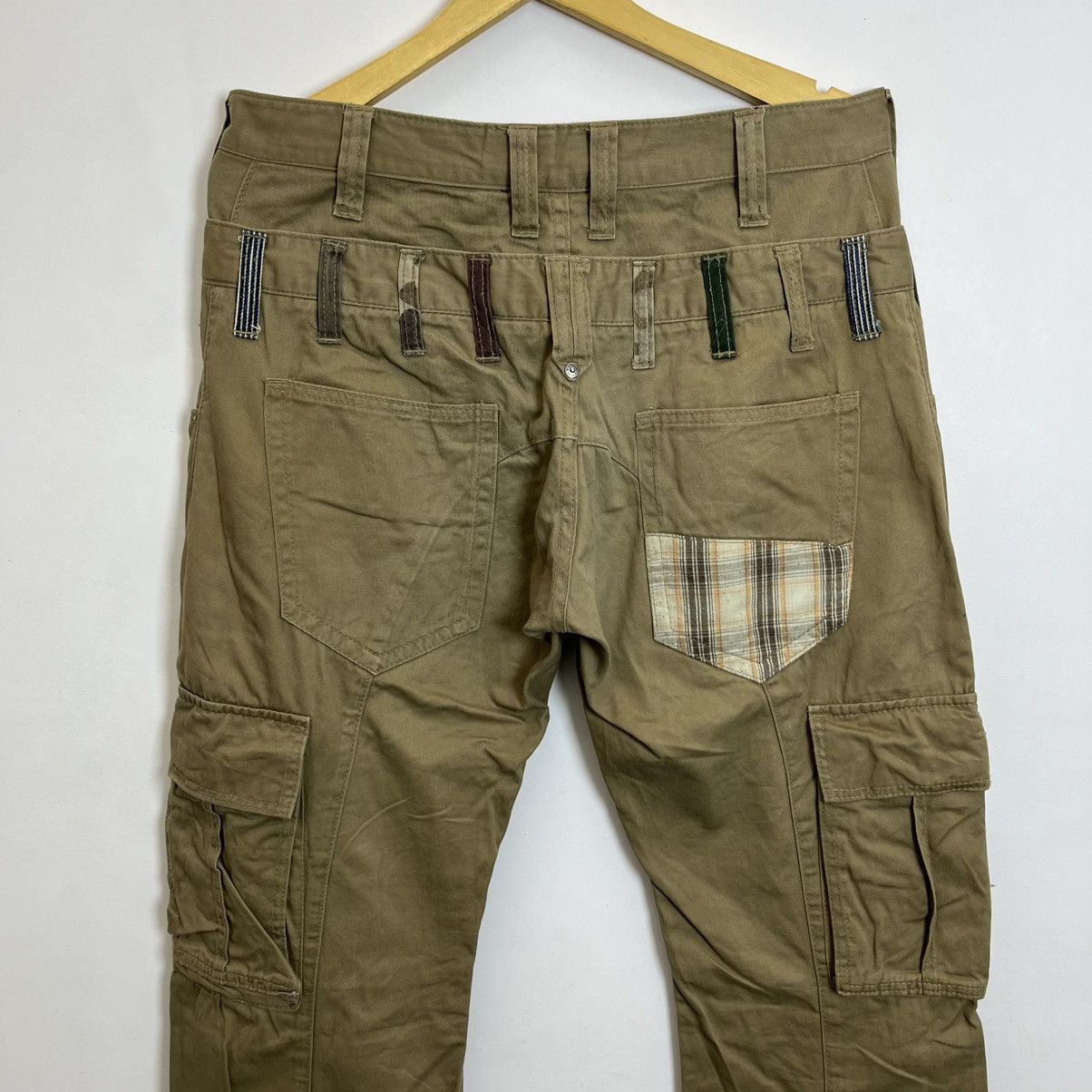 Le Grande Bleu (L.G.B.) Double Layer Cargo Pants – Barcedos Japan Utility Size US 32 / EU 48 - 2 Thumbnail