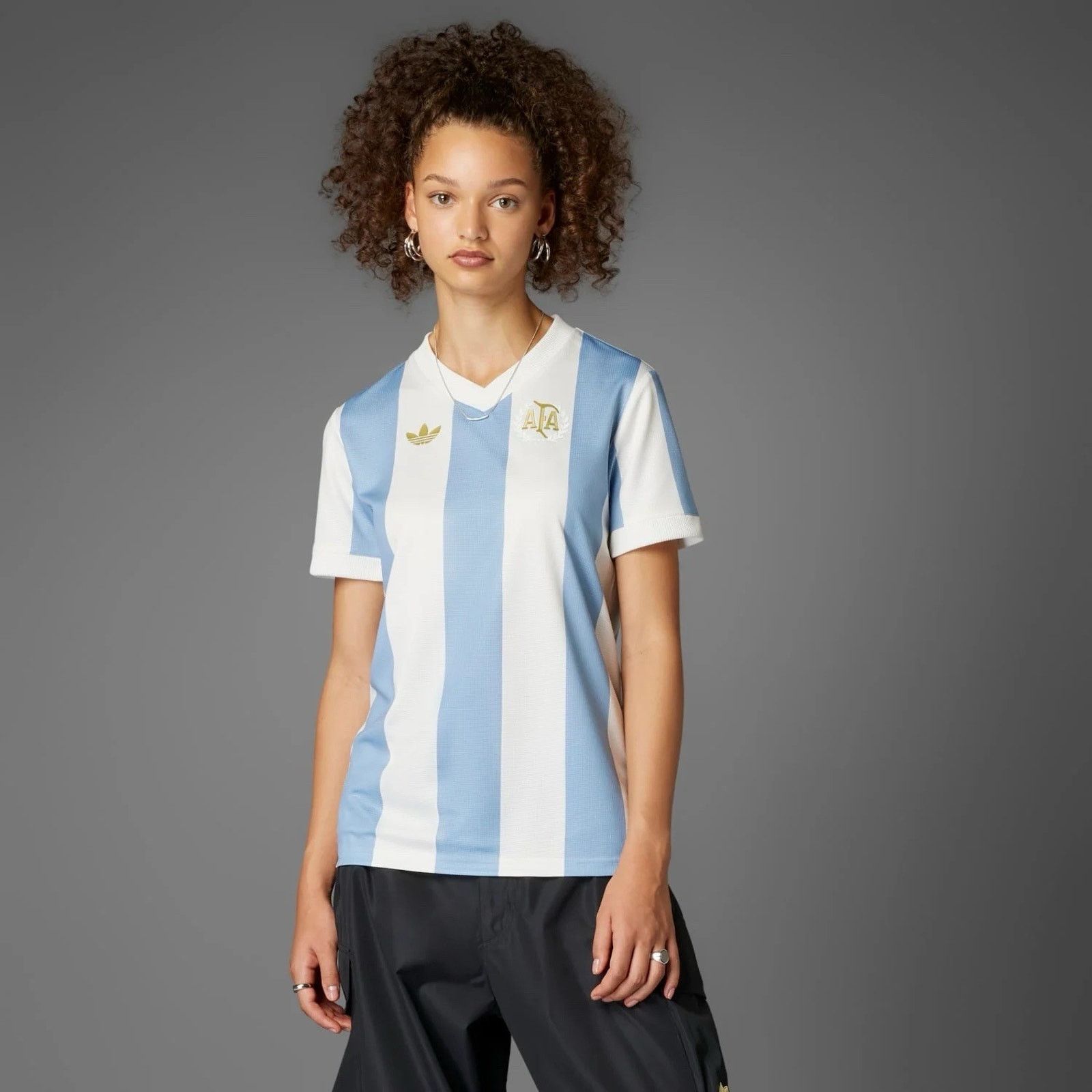 Adidas Adidas Argentina 24/25 50th Anniversary Jersey Large NWT Size L / US 10 / IT 46 - 2 Thumbnail