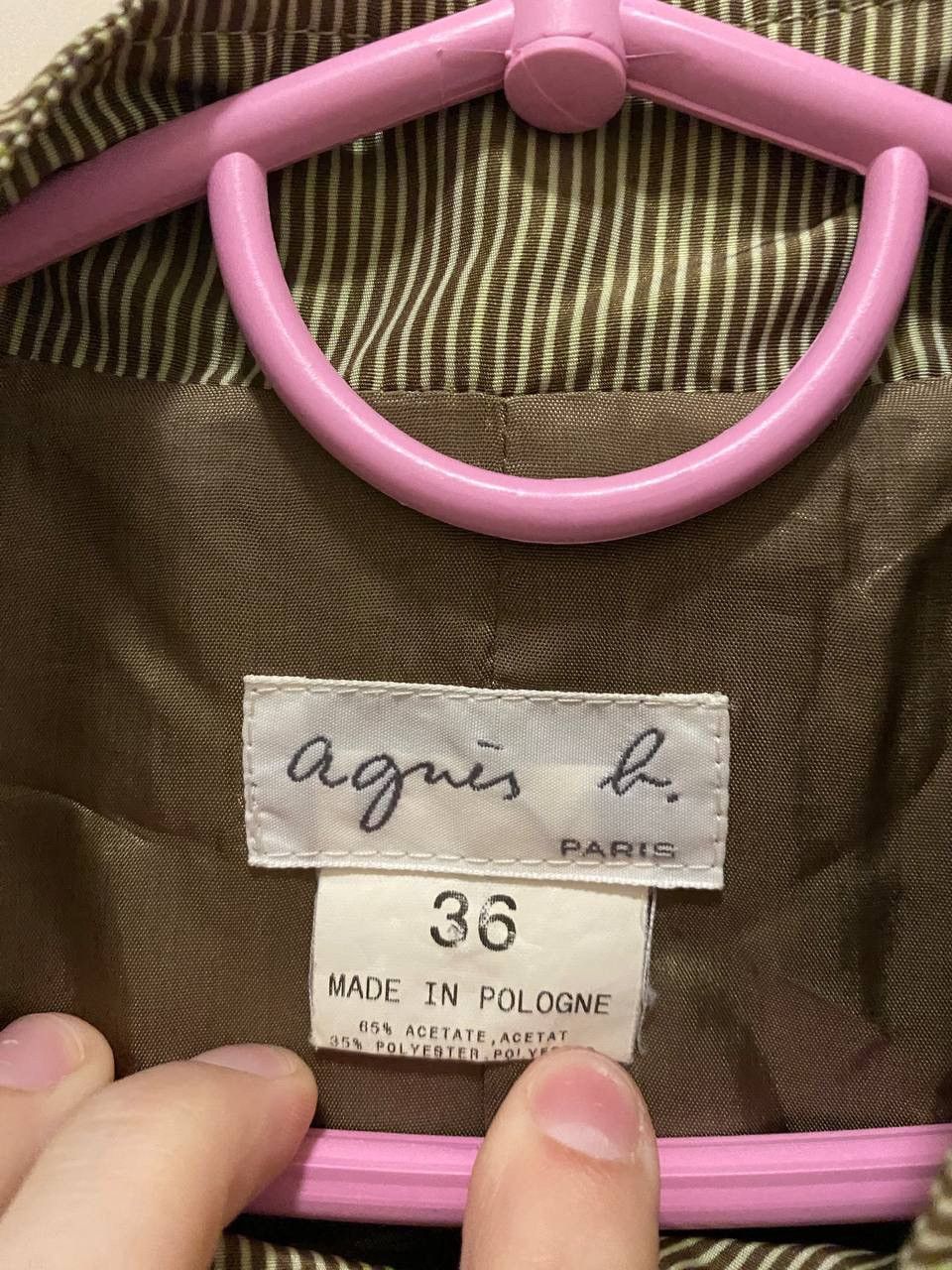 Designer × agnes b. Authentic Agnes B. Sport Paris Long Trench Coat France Size US M / EU 48-50 / 2 - 13 Thumbnail