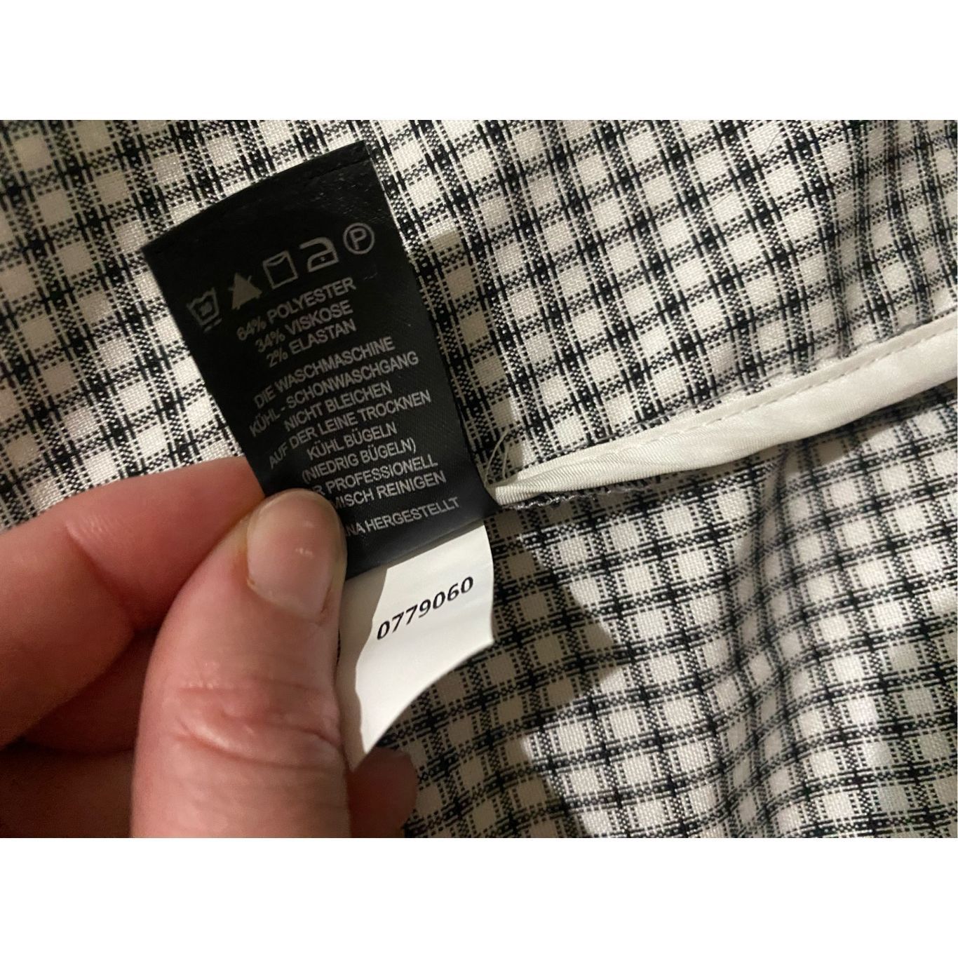 Rachel Zoe Rachel Zoe Blazer Black White Check Open Ruched Pockets Care Size M / US 6-8 / IT 42-44 - 8 Thumbnail