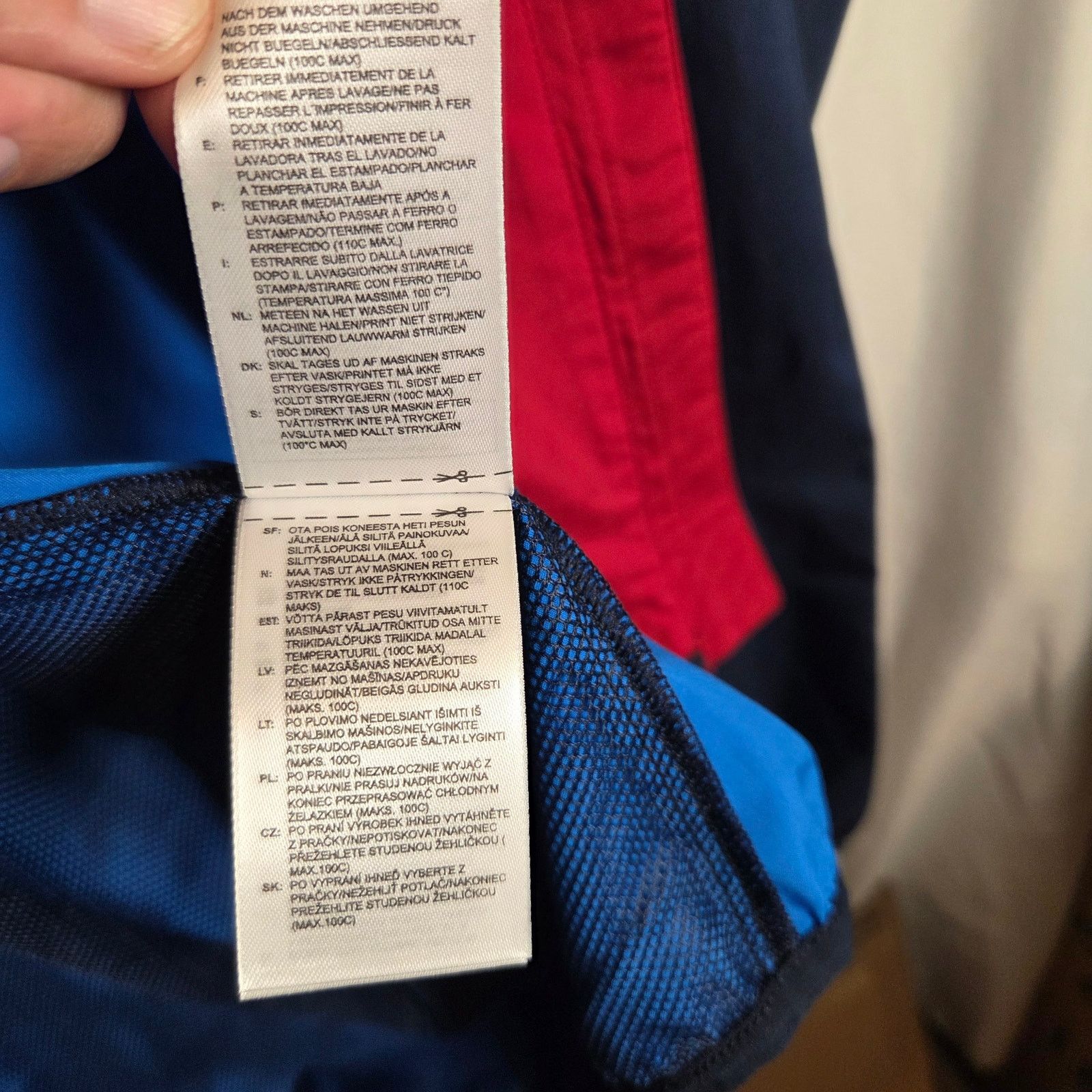 Adidas Adidas Skateboarding Climaproof Jacket L 2014 Red White Blue Size US L / EU 52-54 / 3 - 7 Thumbnail