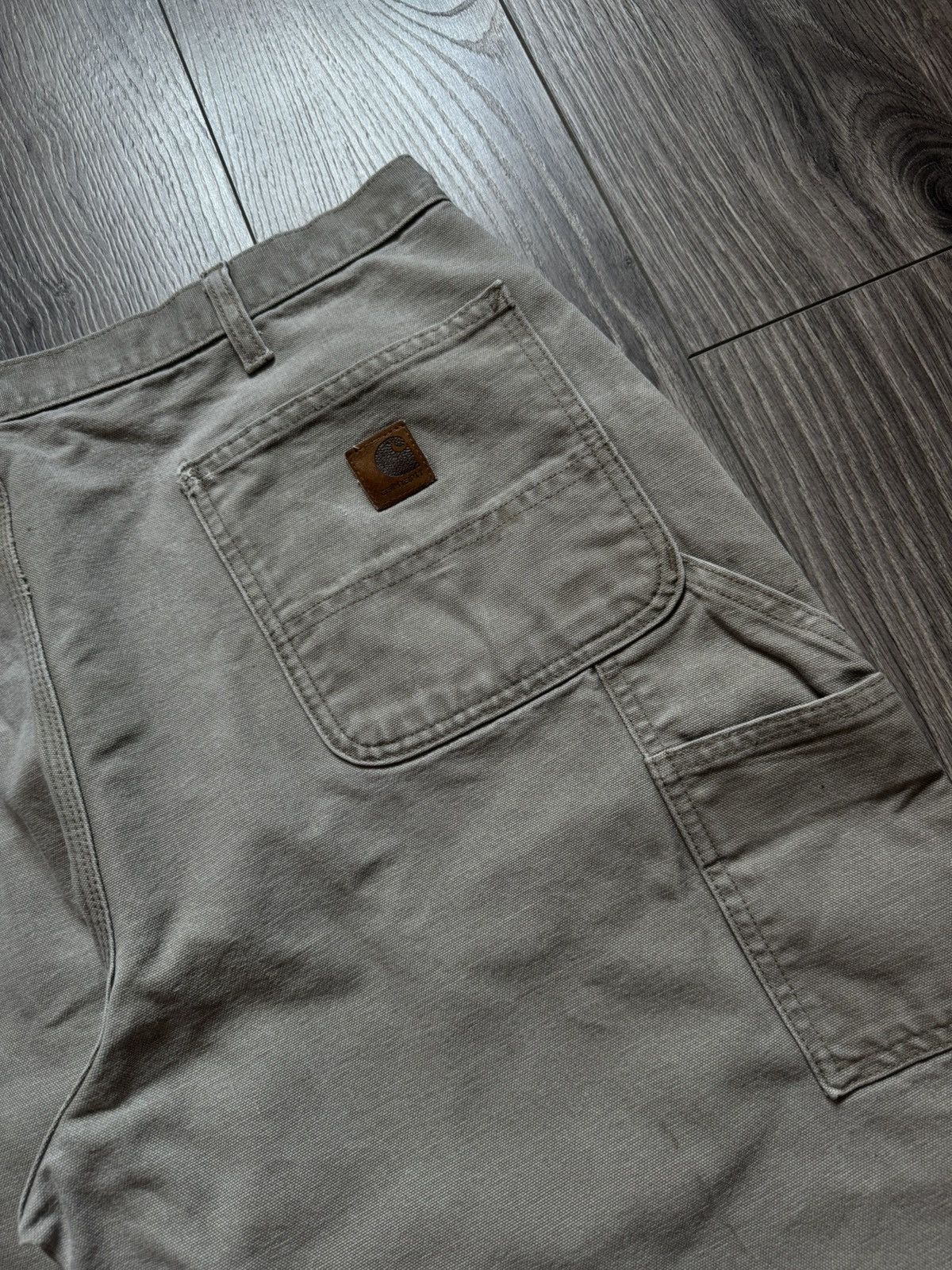 Carhartt Great Very Used Carhartt workwear single knee pants 36 Size US 36 / EU 52 - 11 Thumbnail