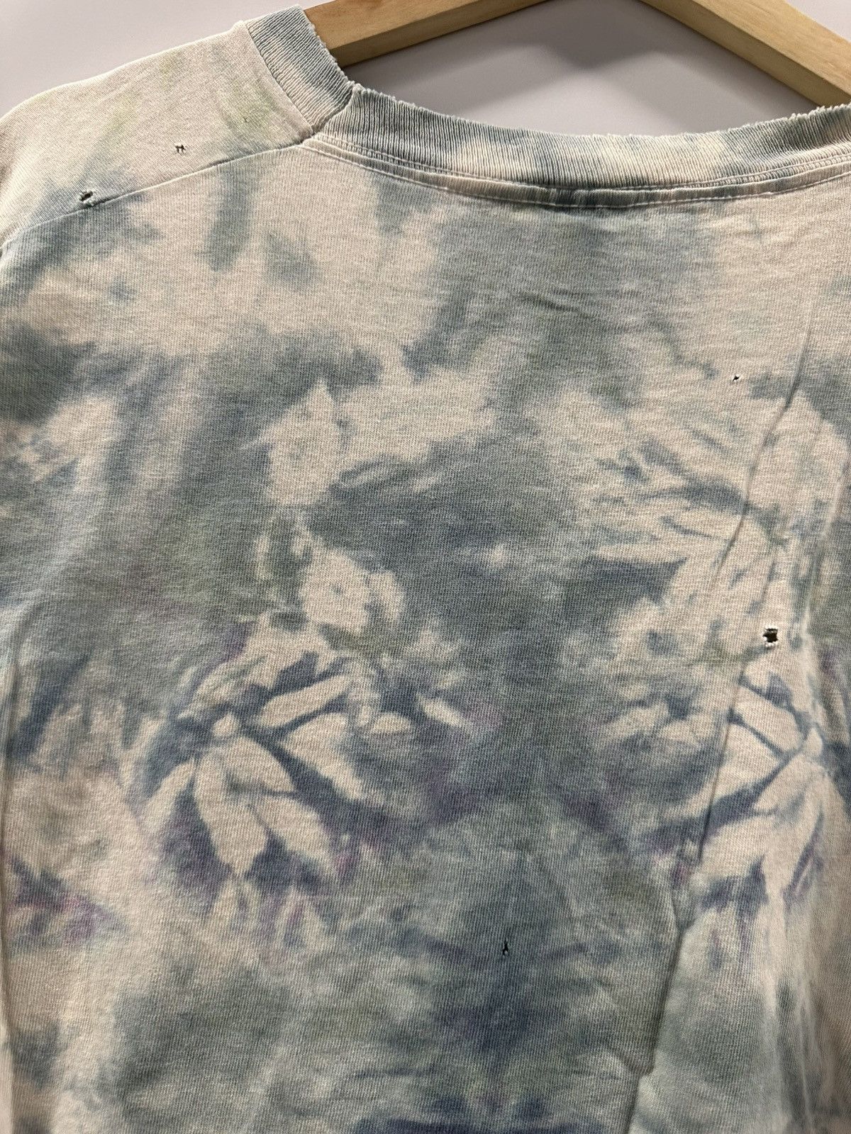 Vintage Buzz Parker Art Sun and Ocean Tie dye Tee shirt Size US XL / EU 56 / 4 - 5 Thumbnail