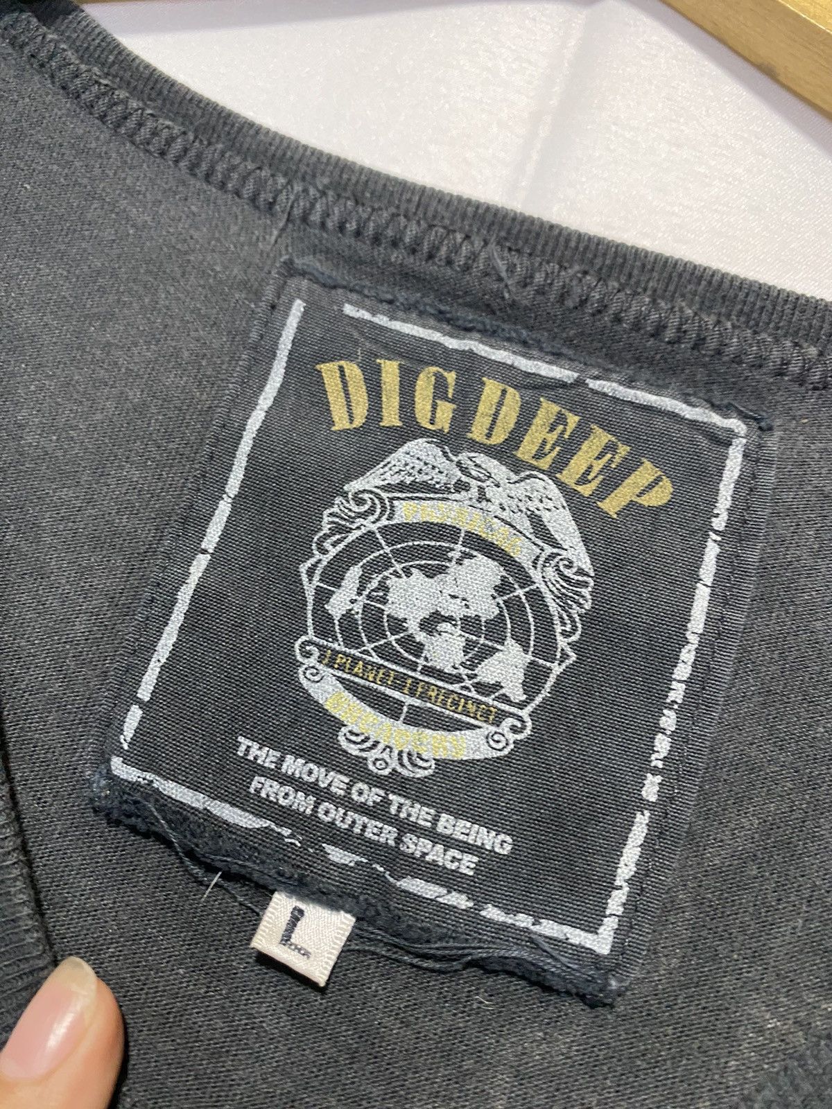 14th Addiction × Beauty Beast × KMRii Vintage Rare DigDeep Wing Skull longsleeve Size US S / EU 44-46 / 1 - 8 Thumbnail