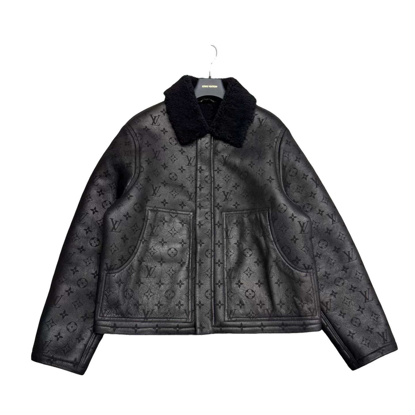 Louis Vuitton Louis Vuitton Monogram Shearling Jacket 52 Size US L / EU 52-54 / 3 - 1 Thumbnail