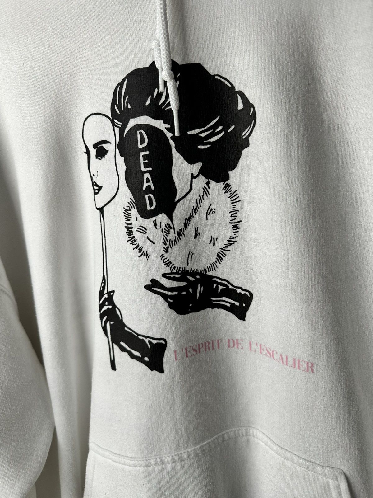 Japanese Brand × Vintage Vintage - Inferior Noir hoodie (rare) Size US L / EU 52-54 / 3 - 7 Thumbnail