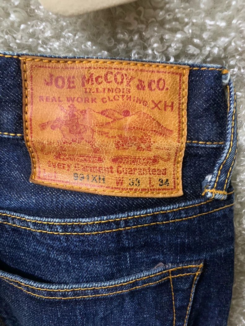 The Real McCoy's The REAL McCOY'S Size LMen's Raw Denim Jeans, Made in Japan Size US 39 - 6 Thumbnail
