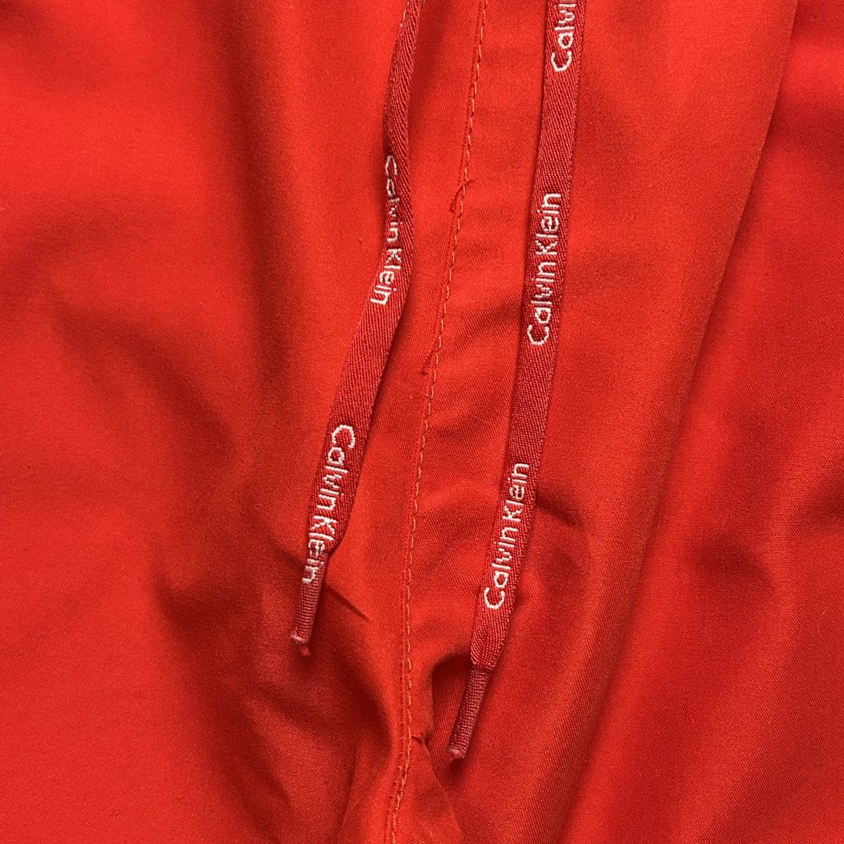 Calvin Klein Calvin Klein Medium Swim Trunks Red Board Shorts Size US 32 / EU 48 - 3 Thumbnail