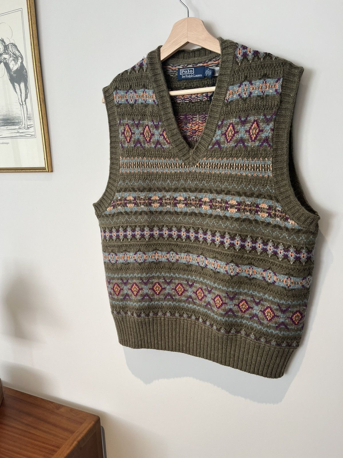 Polo Ralph Lauren Polo Ralph Lauren linen wool vest Size US L / EU 52-54 / 3 - 1 Thumbnail