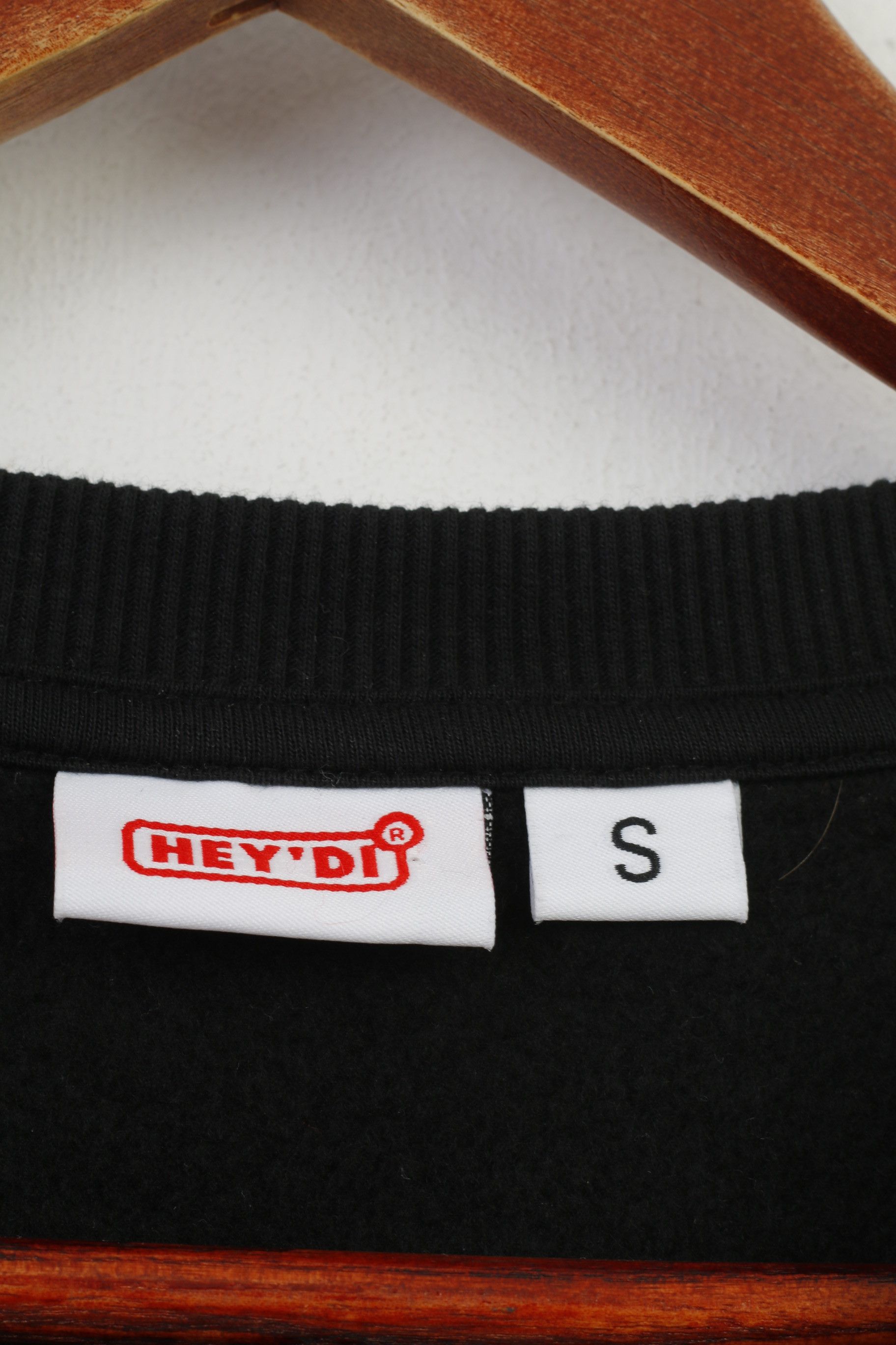 Vintage Hey'di Men S Sweatshirt Black Crew Neck Gamer Padded 4104 Size US S / EU 44-46 / 1 - 5 Thumbnail