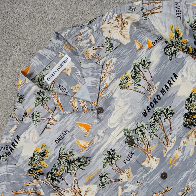 Wacko Maria Wacko Maria Soda Clearance HAWAIIAN Island Print Hawaiia Size US M / EU 48-50 / 2 - 4 Thumbnail