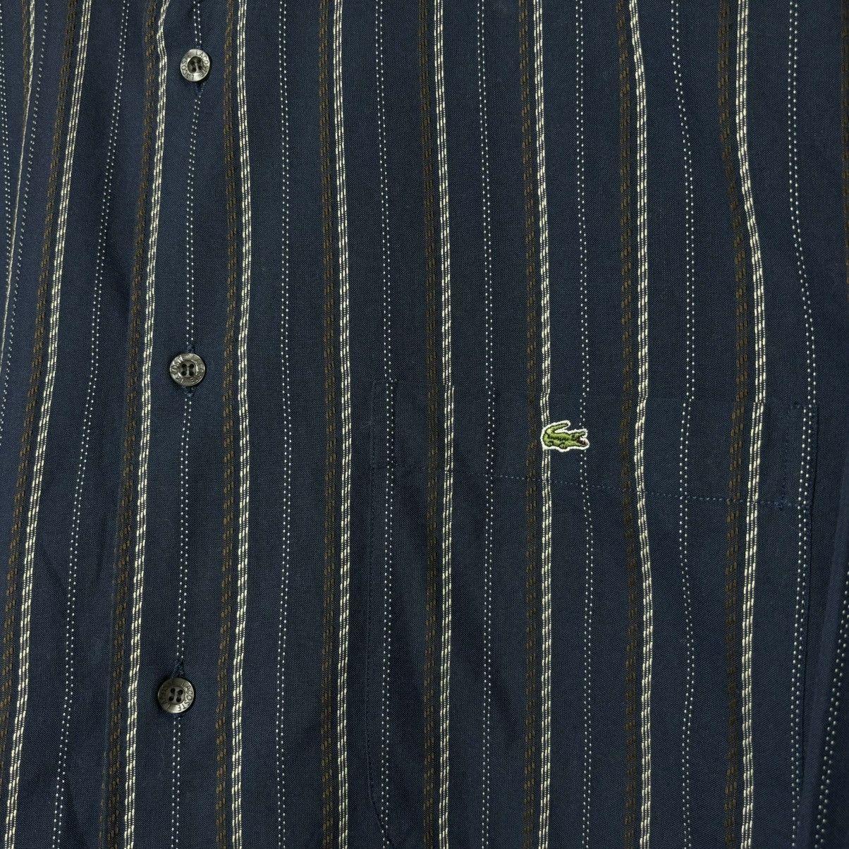 Lacoste Lacoste vintage shirt button up cottom medium rare Size US M / EU 48-50 / 2 - 4 Thumbnail