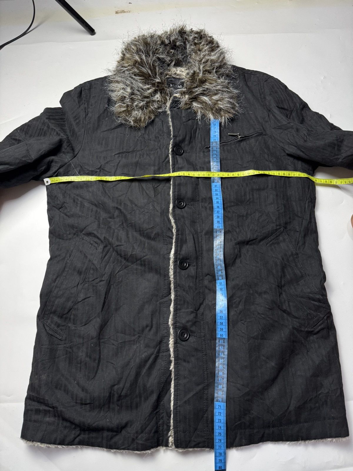 If Six Was Nine ❌SOLD❌FAUX FUR JAPANESE LOUIS CHAVLON GOTHIC PUNK Size US L / EU 52-54 / 3 - 5 Thumbnail