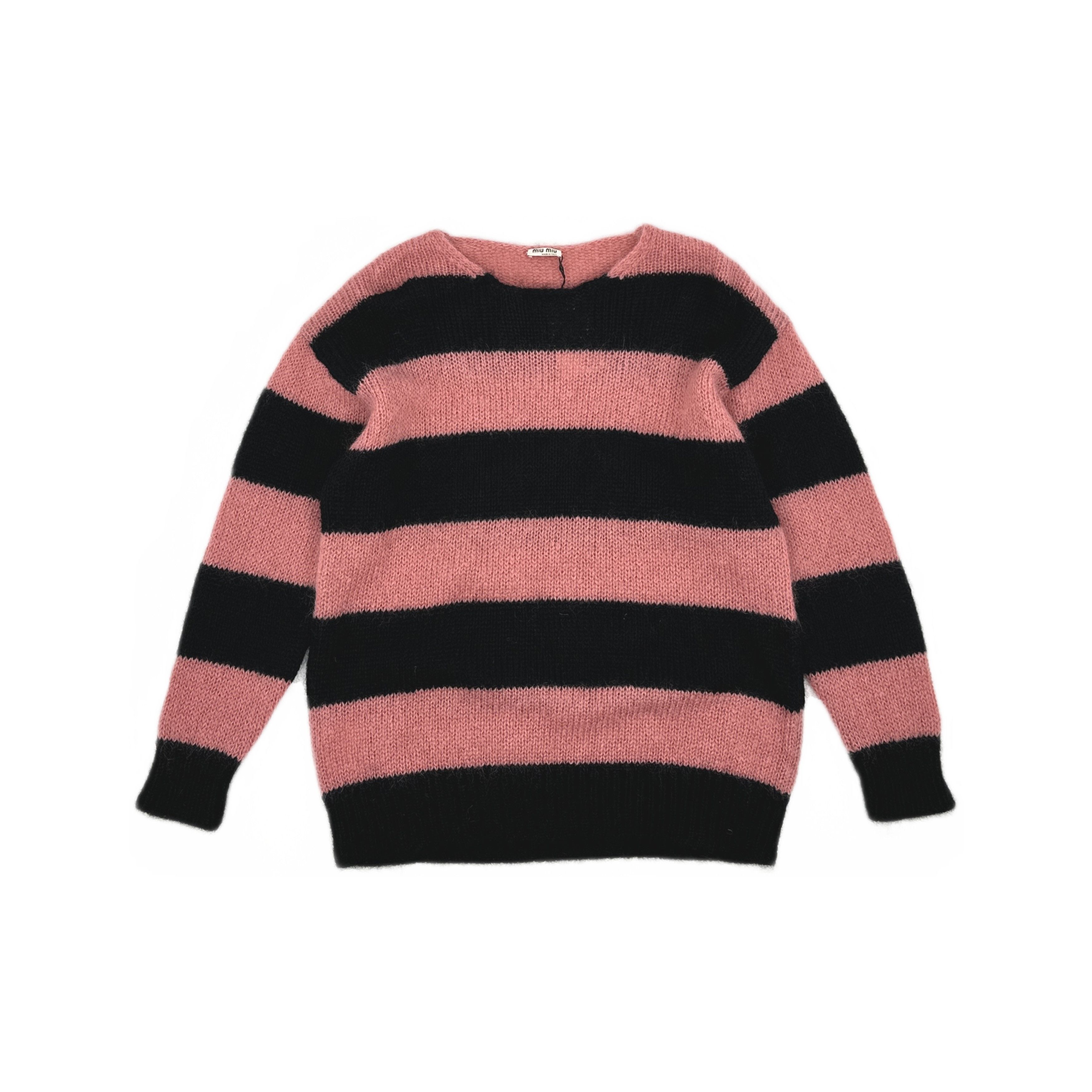 Miu Miu Miu Miu Striped Knit Sweater Size 40 Size S / US 4 / IT 40 - 1 Thumbnail