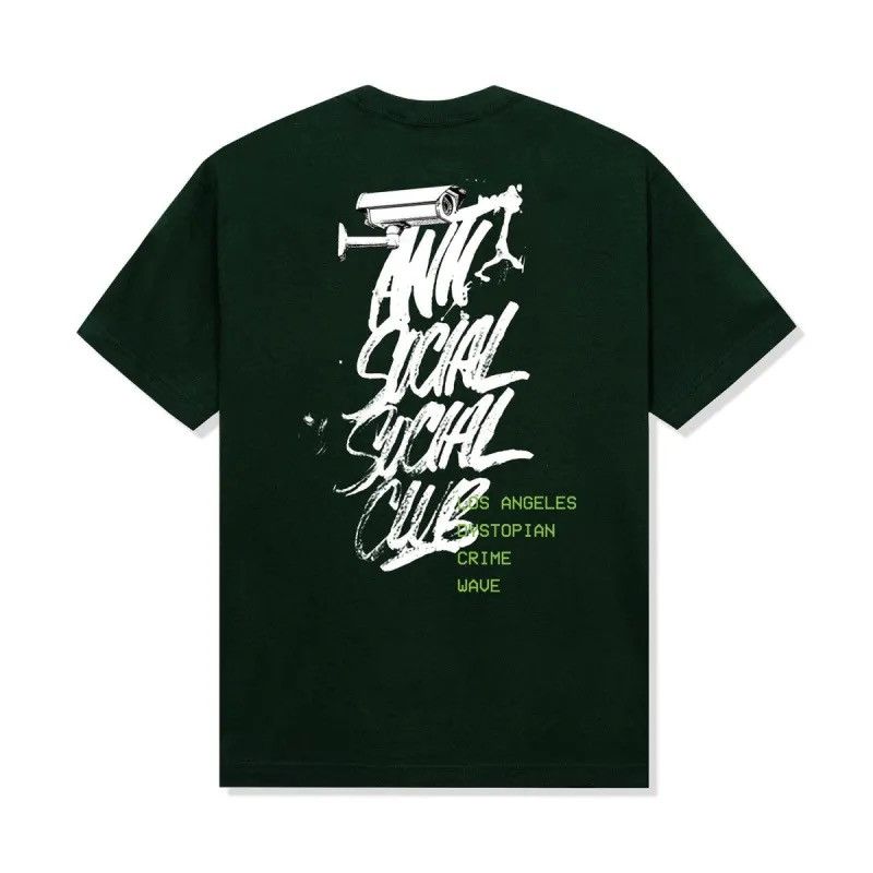 Anti Social Social Club assc dystopian crime wave tee Size US XL / EU 56 / 4 - 1 Thumbnail