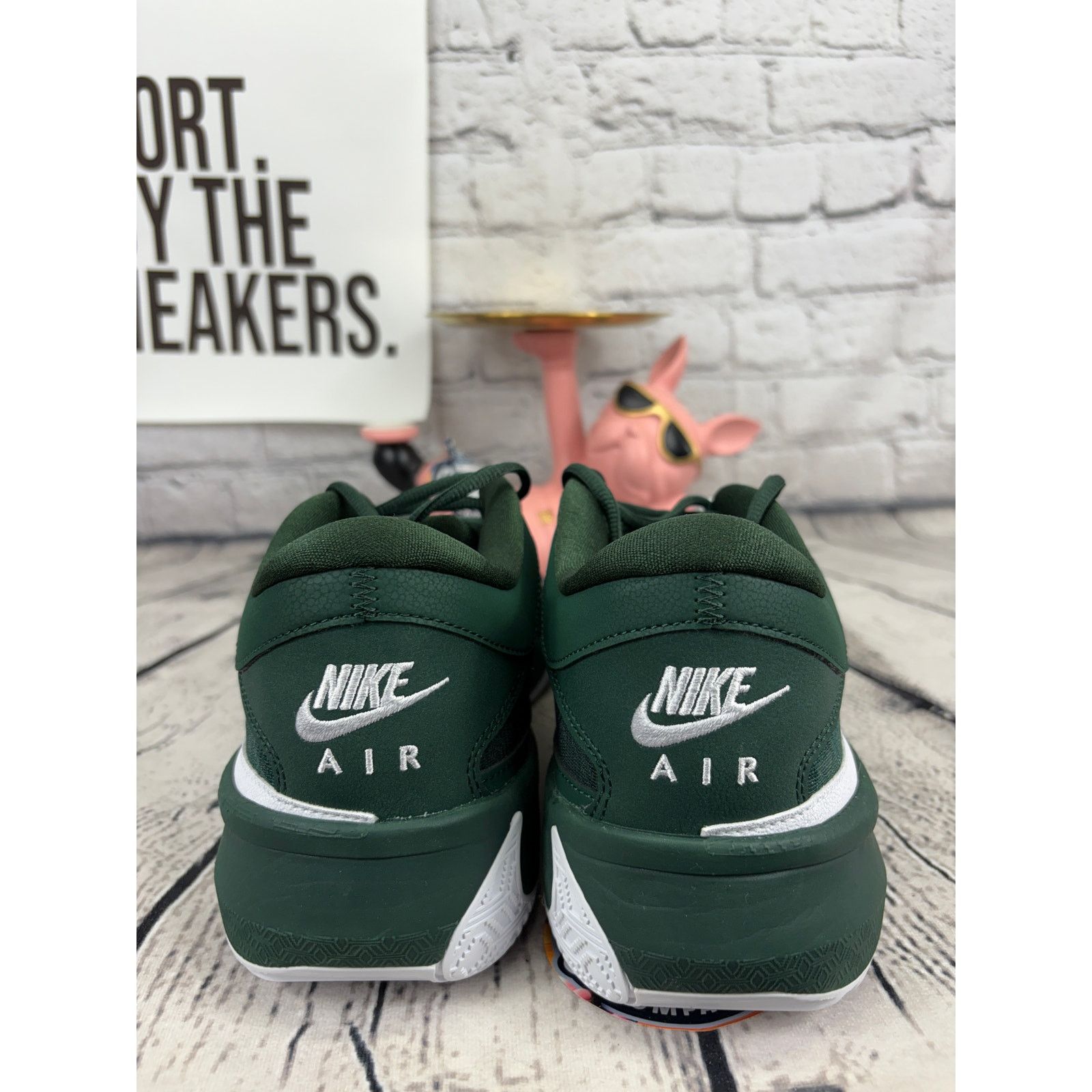Nike Nike Giannis Zoom Freak 5 TB Basketball Shoes Mens 13 Green Size US 13 / EU 46 - 4 Thumbnail