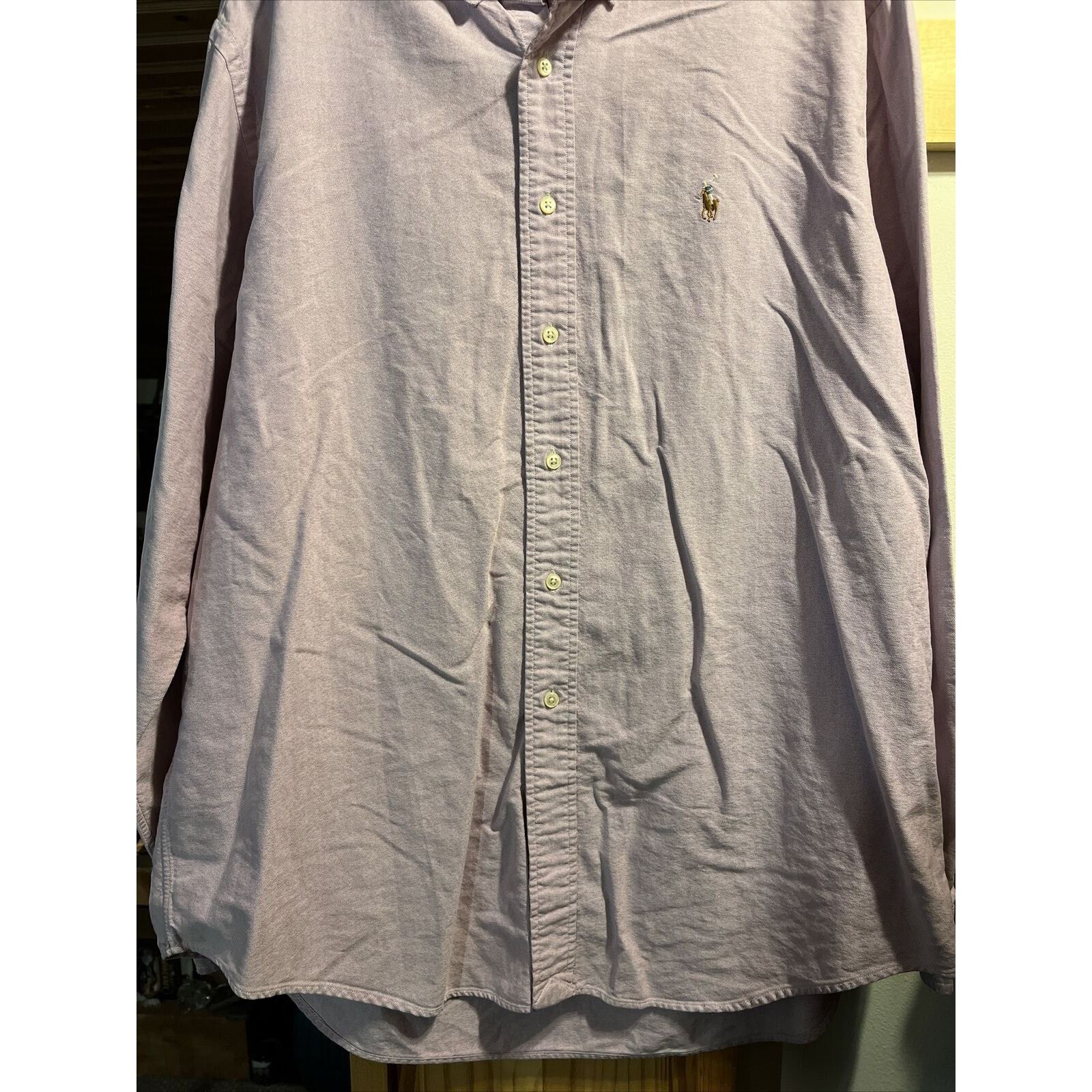 Ralph Lauren Ralph Lauren Men’s 16.5 36 Purple Yarmouth LS Cotton Shirt Size US XL / EU 56 / 4 - 6 Thumbnail