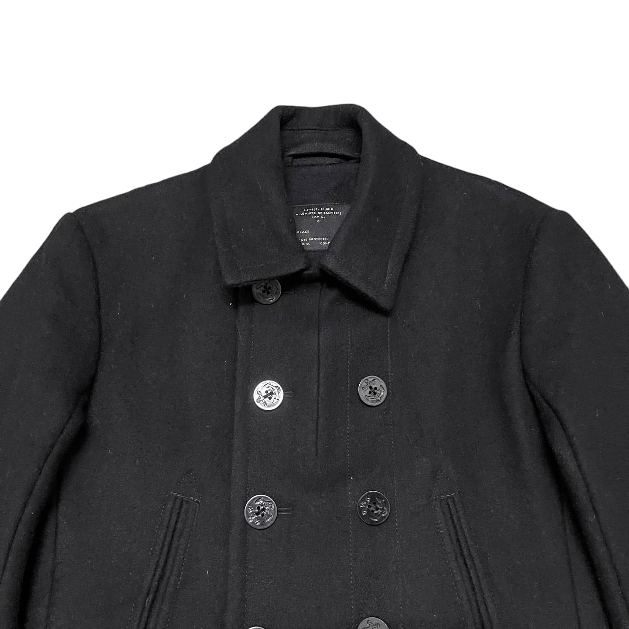 Allsaints Allsaints Spitalfields Jacks Place Peacoat Wool Size US XS / EU 42 / 0 - 2 Thumbnail