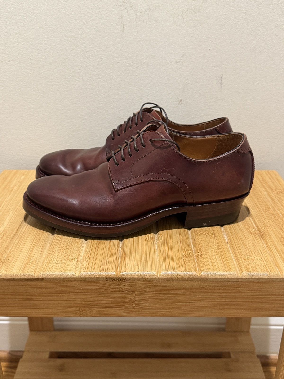Other JohnnyWorks M43 Derby Shoe Brown Shell Cordovan 6UK/6.5US Size US 6.5 / EU 39-40 - 2 Thumbnail