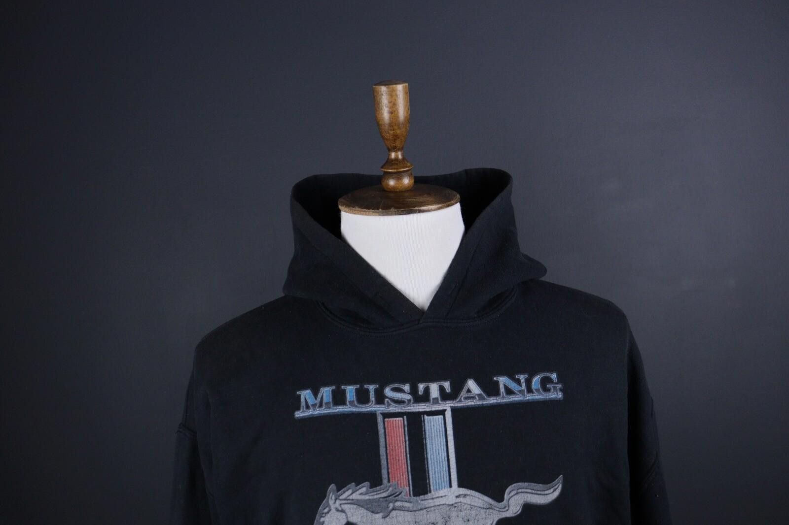 Gildan Gildan Ford Mustang Black Sweatshirt Hoodie Size XL Size US XL / EU 56 / 4 - 2 Thumbnail