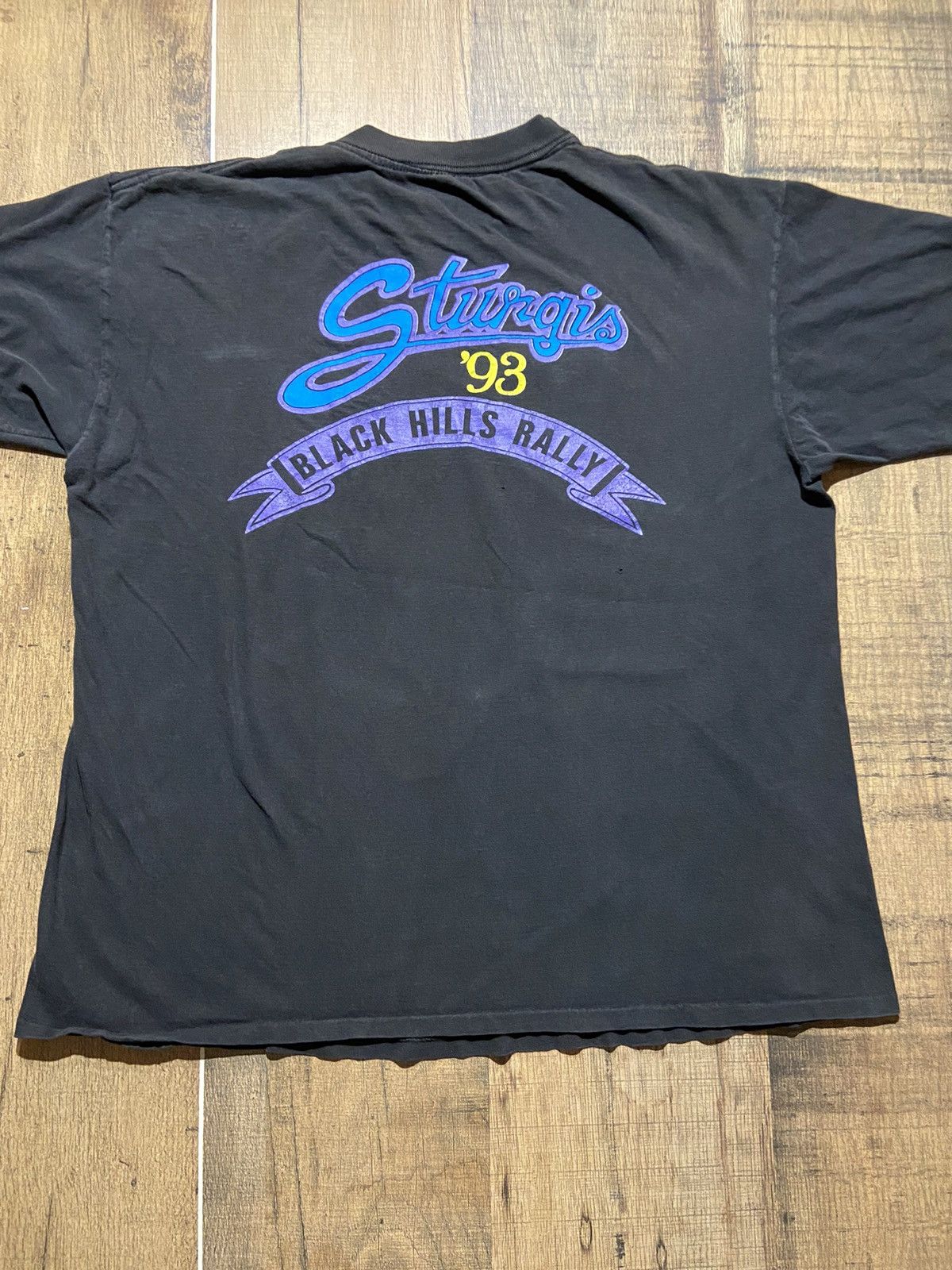 Other Vintage 1993 Sturgis motorcycle rally tee Size US XL / EU 56 / 4 - 11 Thumbnail