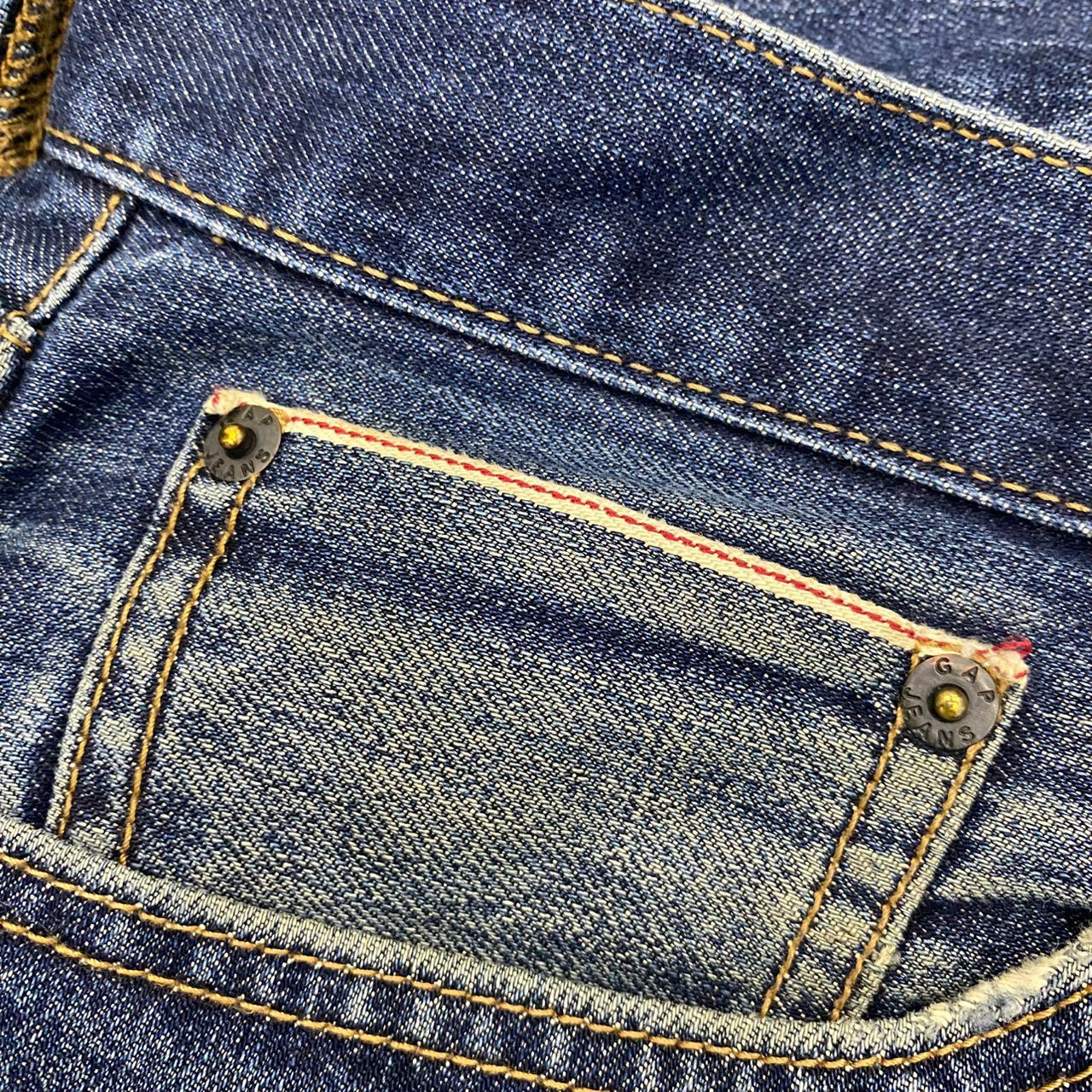 Gap 💥Best Offer💥Vintage Gap Selvegde Redline Distressed Denim Size US 34 / EU 50 - 15 Thumbnail