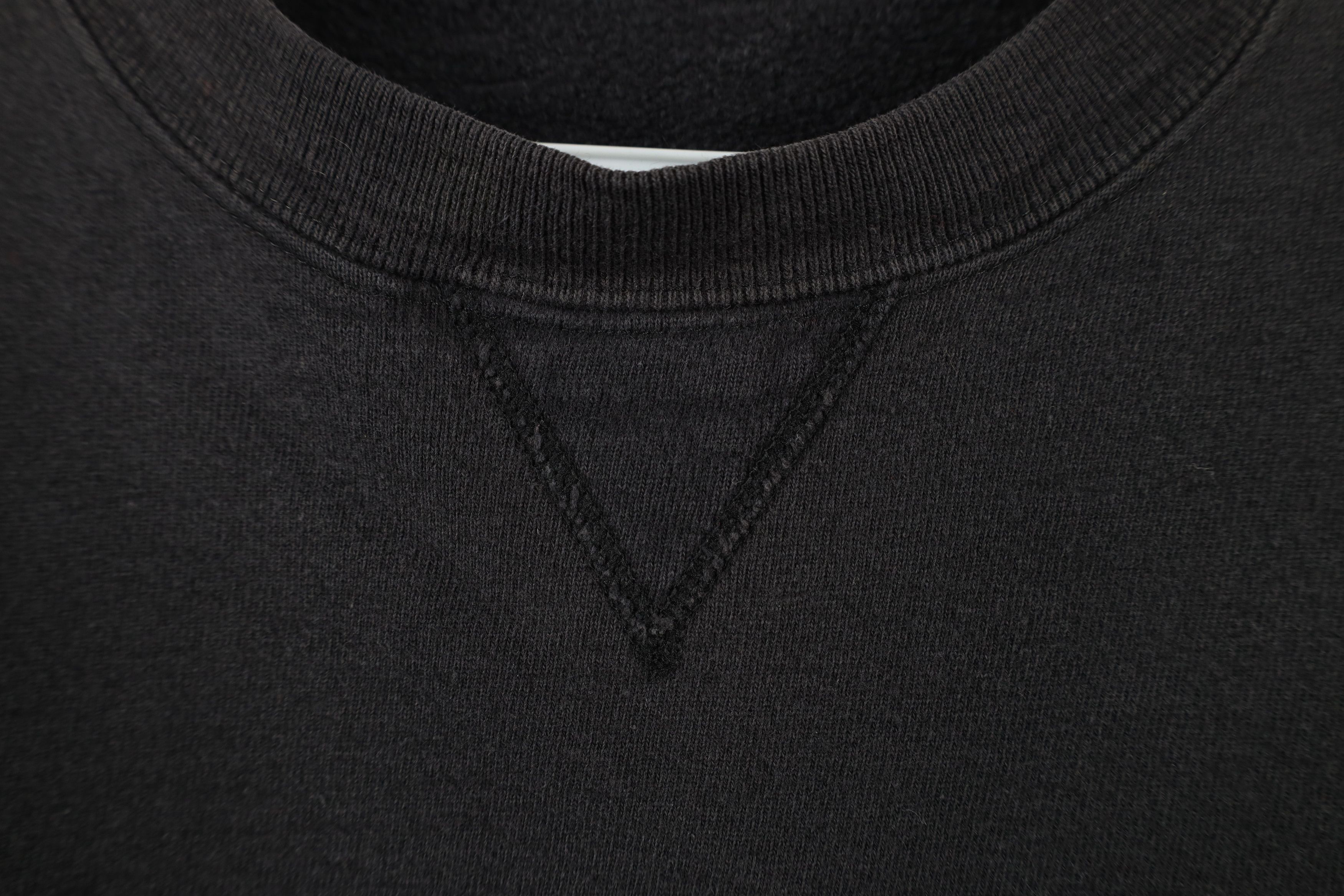 Champion × Vintage Vintage 90s Champion Spell Out Crewneck Sweatshirt Black USA Size L / US 10 / IT 46 - 9 Thumbnail