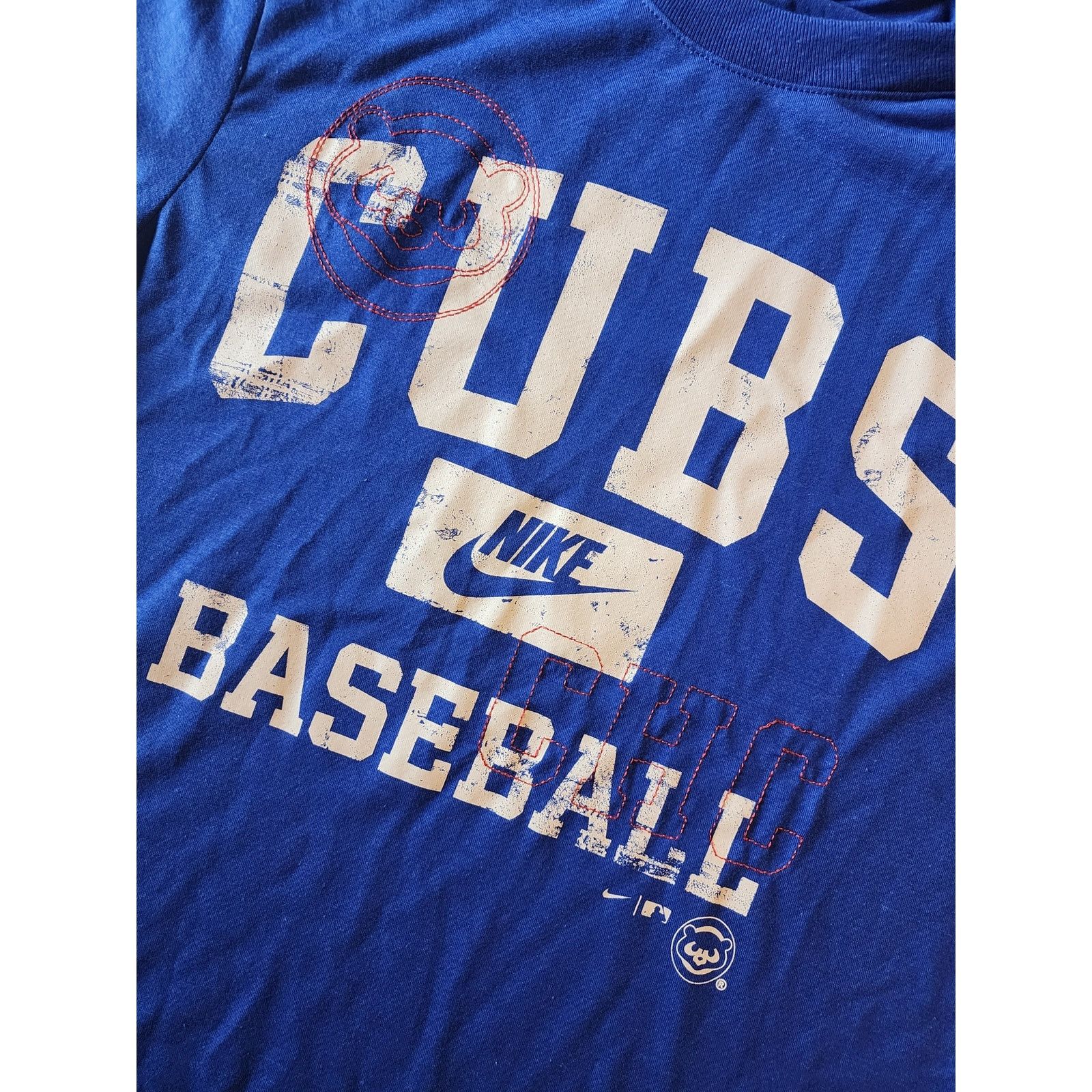 Nike Chicago Cubs Nike Baseball Tee Cooperstown Collection Small Size US S / EU 44-46 / 1 - 3 Thumbnail