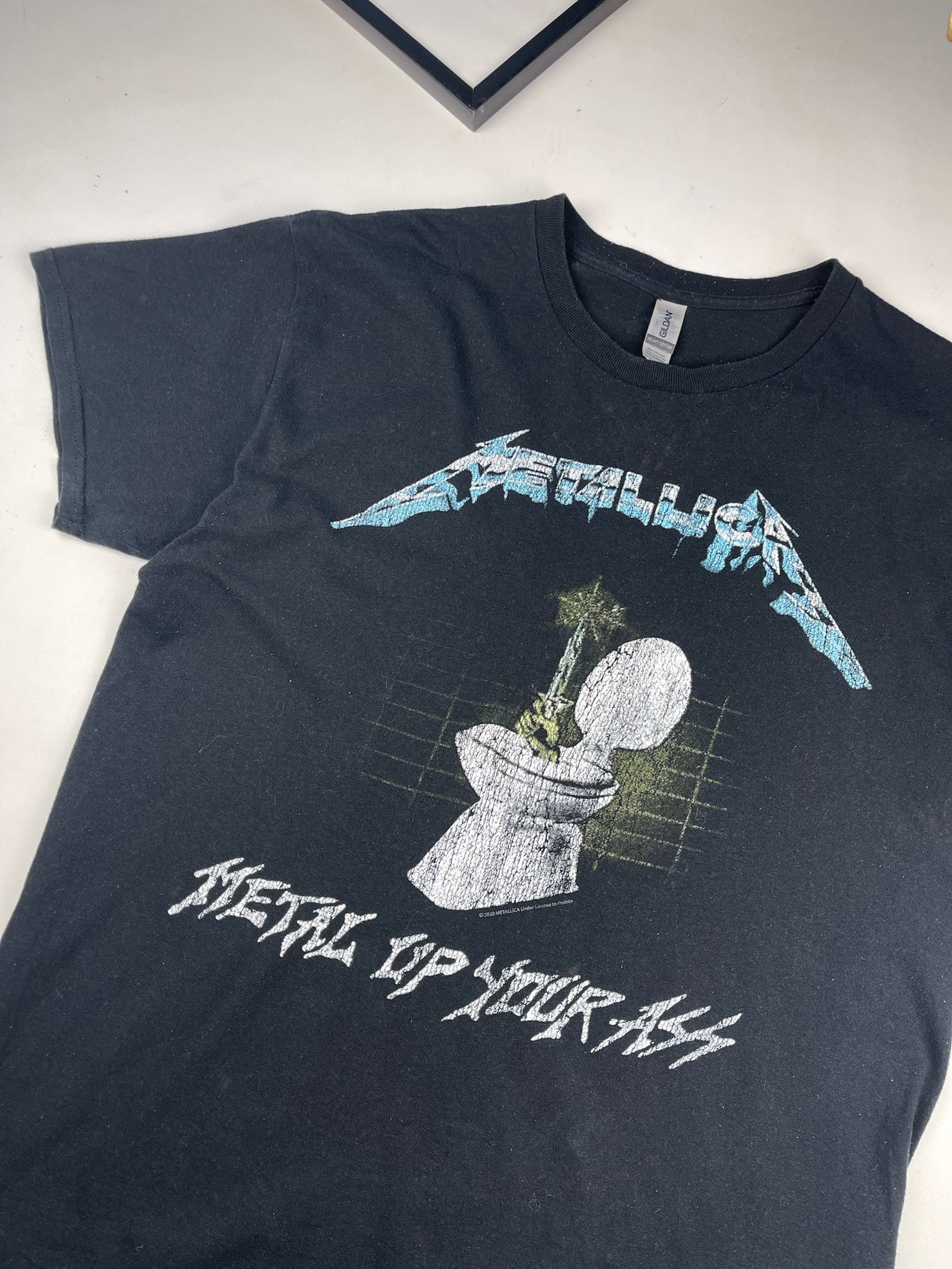 Band Tees Metallica Metal Up Your Ass & Ride The Lightning Size US L / EU 52-54 / 3 - 4 Thumbnail