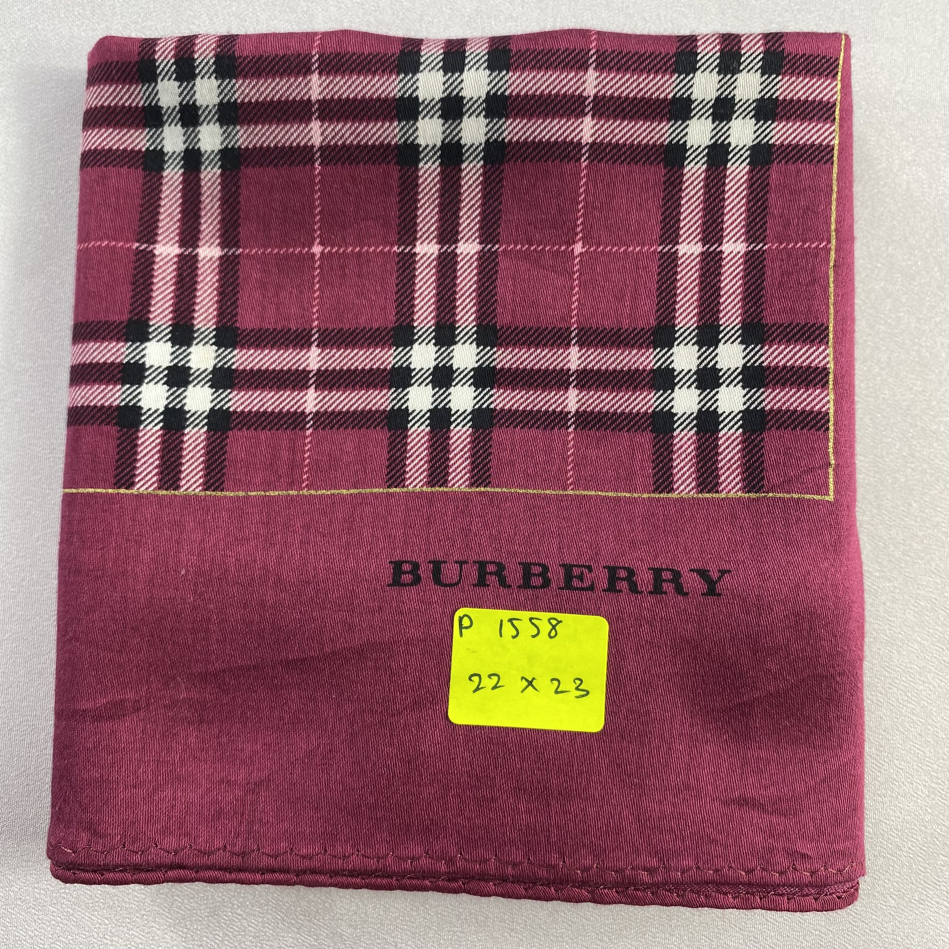 Burberry × Vintage Burberry Handkerchief / Neckerchief / Bandana-P1558 Size ONE SIZE - 5 Thumbnail