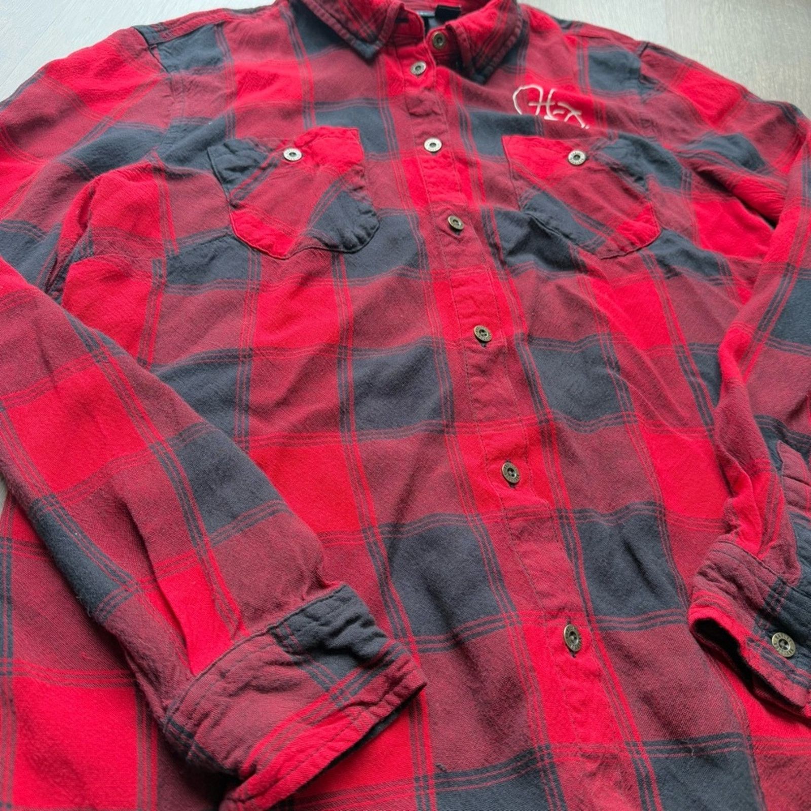 Harley Davidson HARLEY-DAVIDSON WORLD FAMOUS PLAID WOMEN'S SHIRT M Size M / US 6-8 / IT 42-44 - 5 Thumbnail