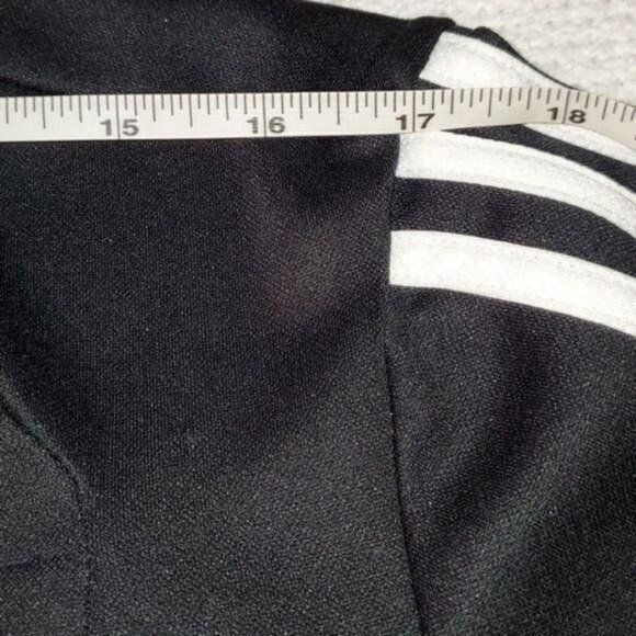 Adidas Adidas Climalite Logo Black w/ White Stripes Short Sleeve At Size US L / EU 52-54 / 3 - 8 Thumbnail